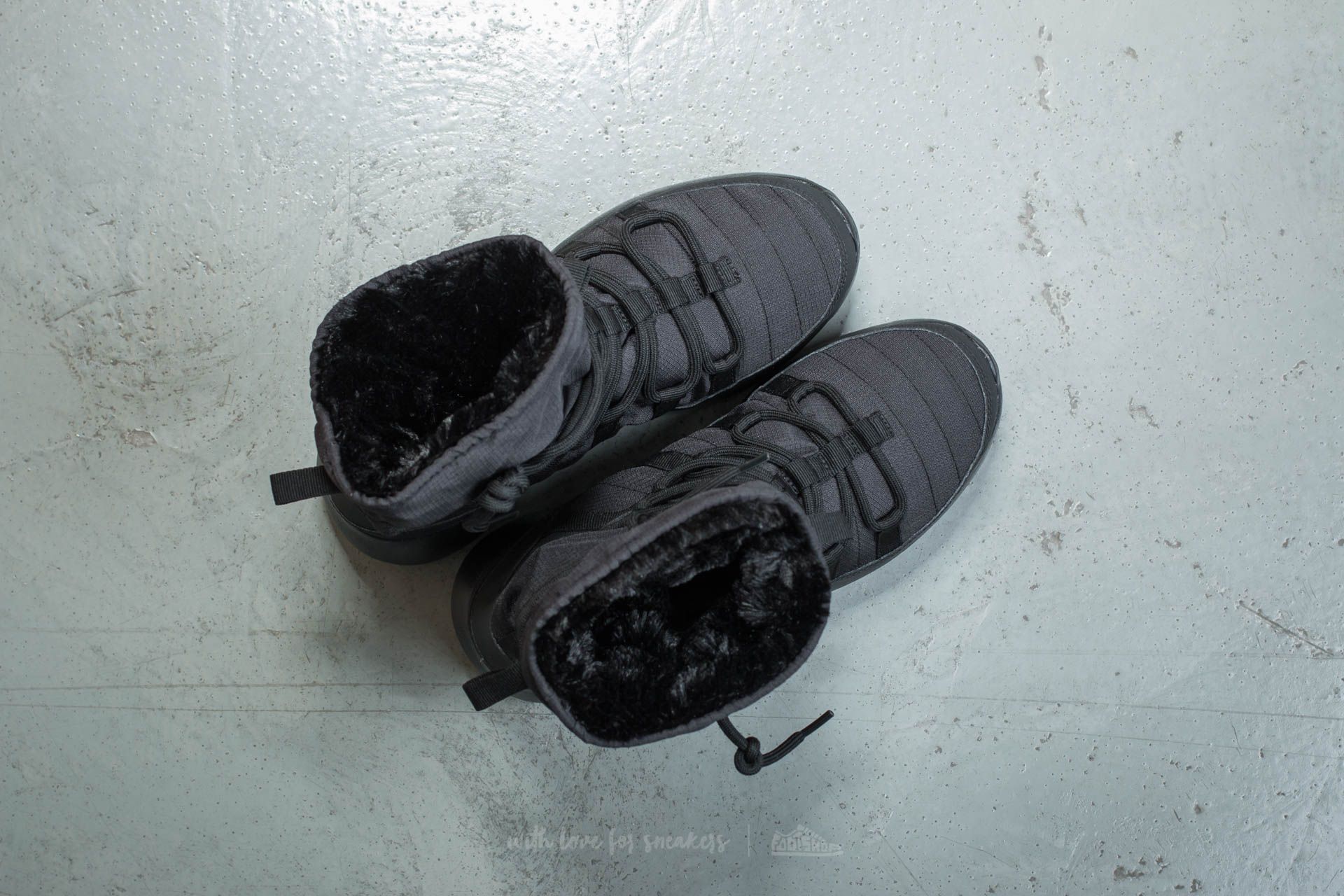 Zapatillas mujer Nike Roshe One Hi (GS) Black/ Metallic Silver