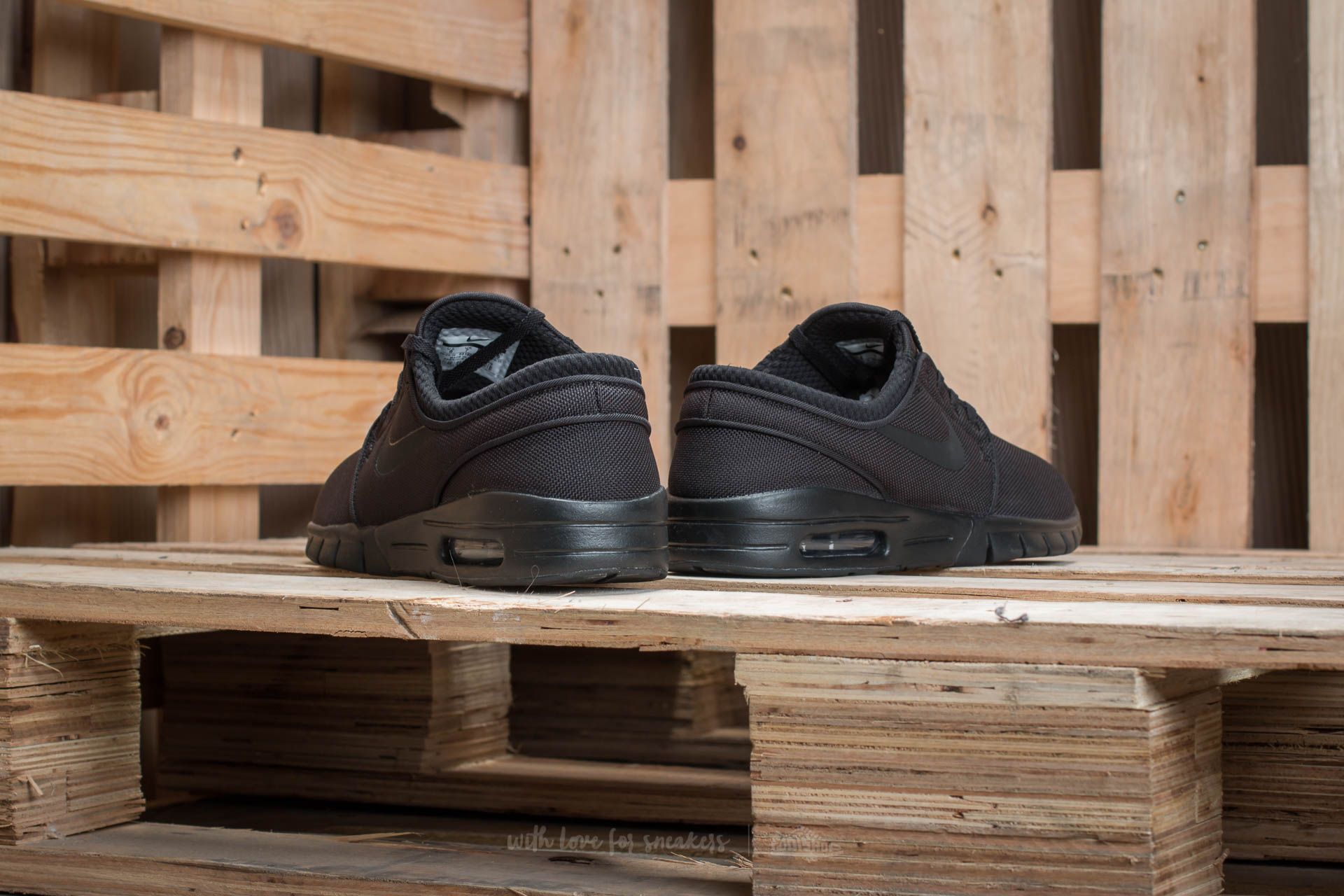 Scarpe uomo Nike Stefan Janoski Max Black/ Black-Anthracite