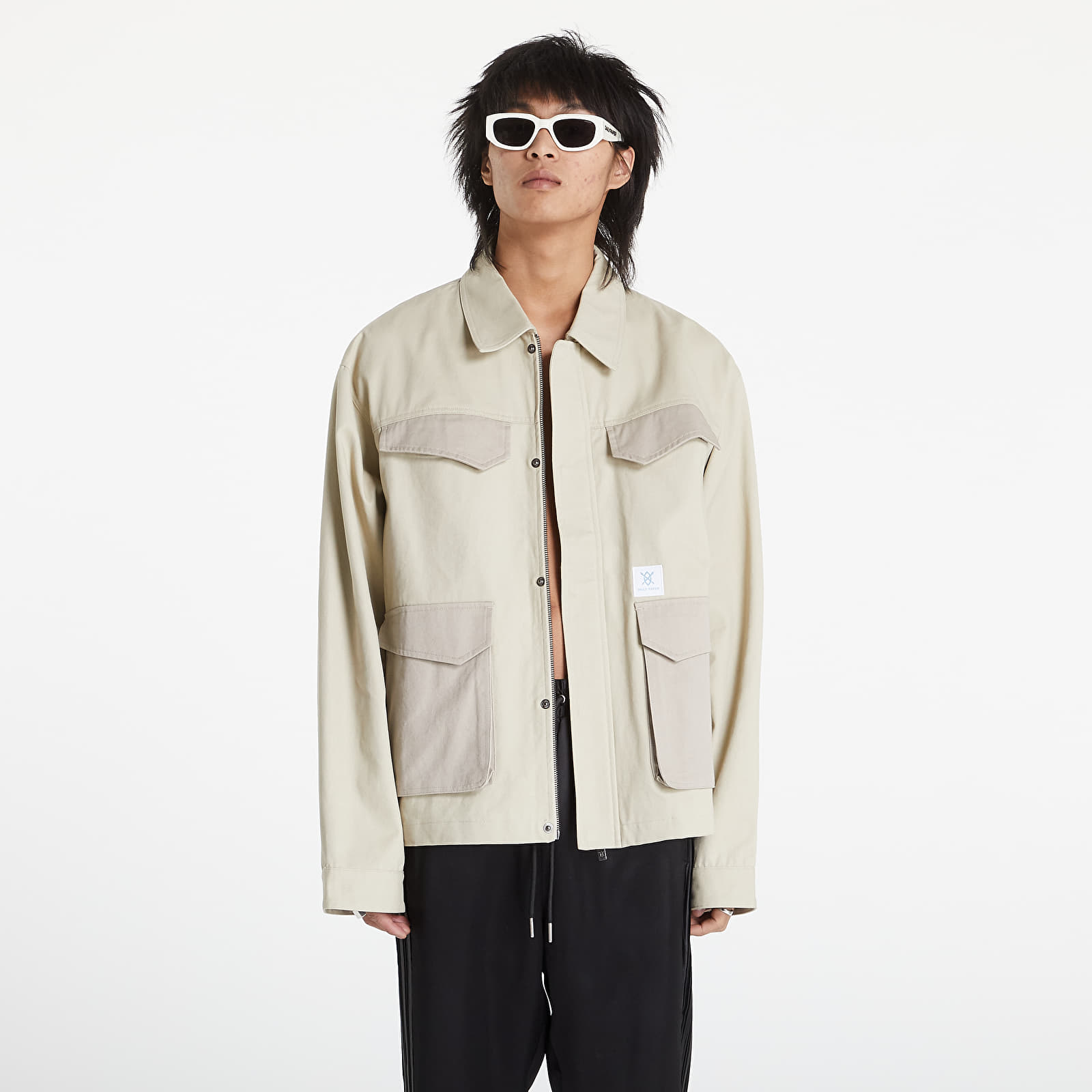 Giacche Daily Paper Mamun Jacket Beige