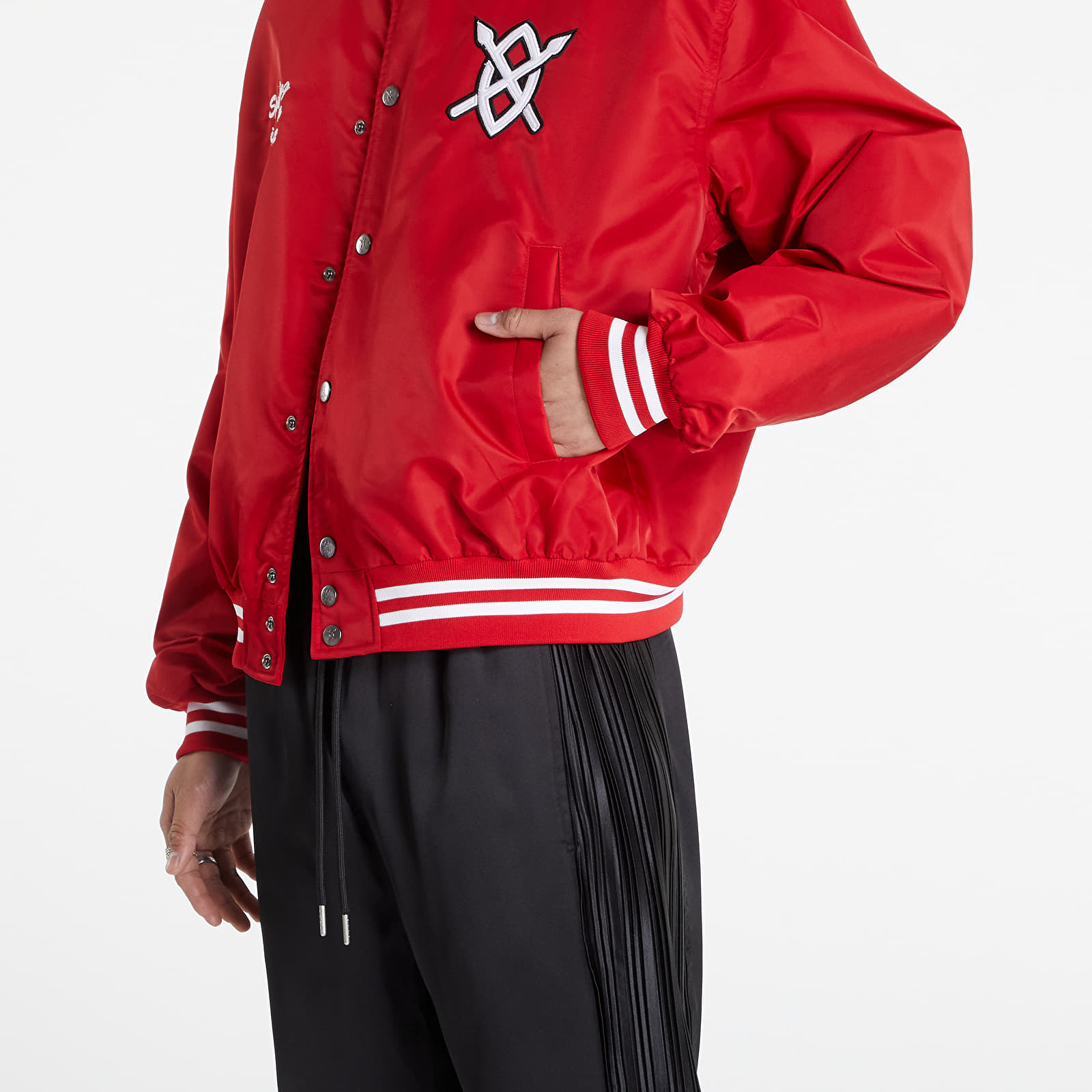Jackets Daily Paper Masoom Jacket Salsa Red Footshop