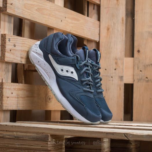 Saucony Grid 9000 Sneaker Uomo – Modello Knit Pack, Tessuto A Maglia E Camoscio, Suola Resistente