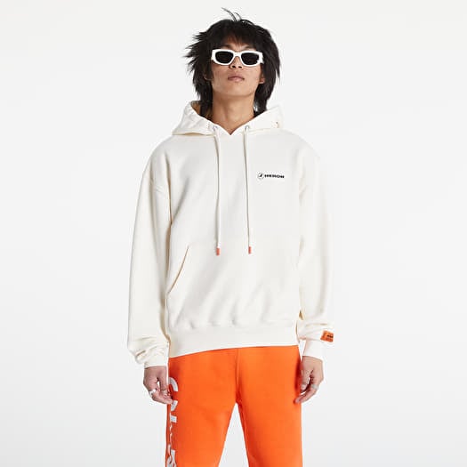 Hoodies and sweatshirts HERON PRESTON Hoodie Heron Tape Off White Black Footshop