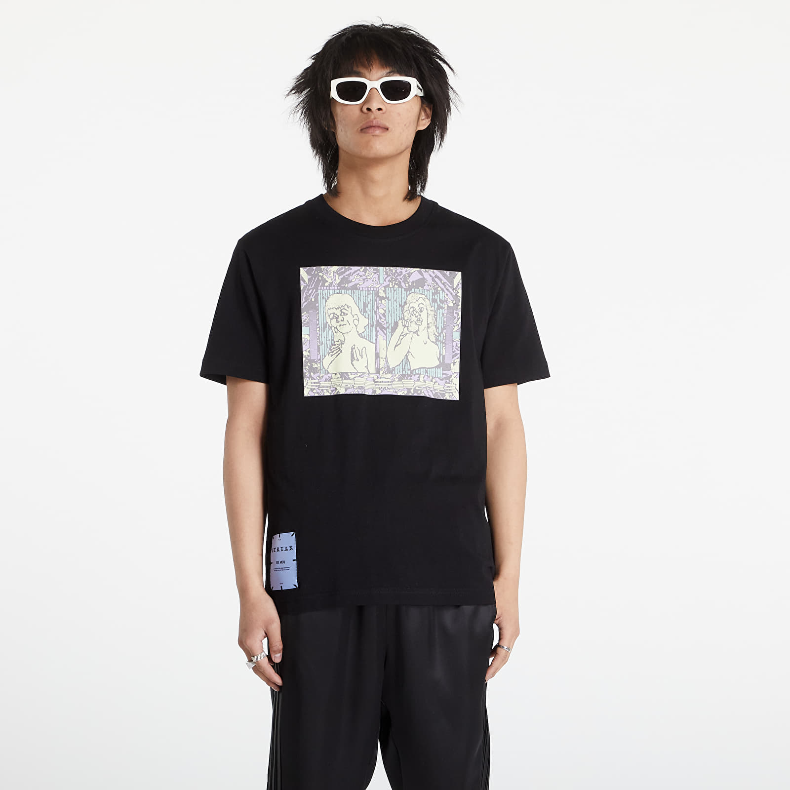T-shirts McQ S10 Patch Tshirt Darkest Black