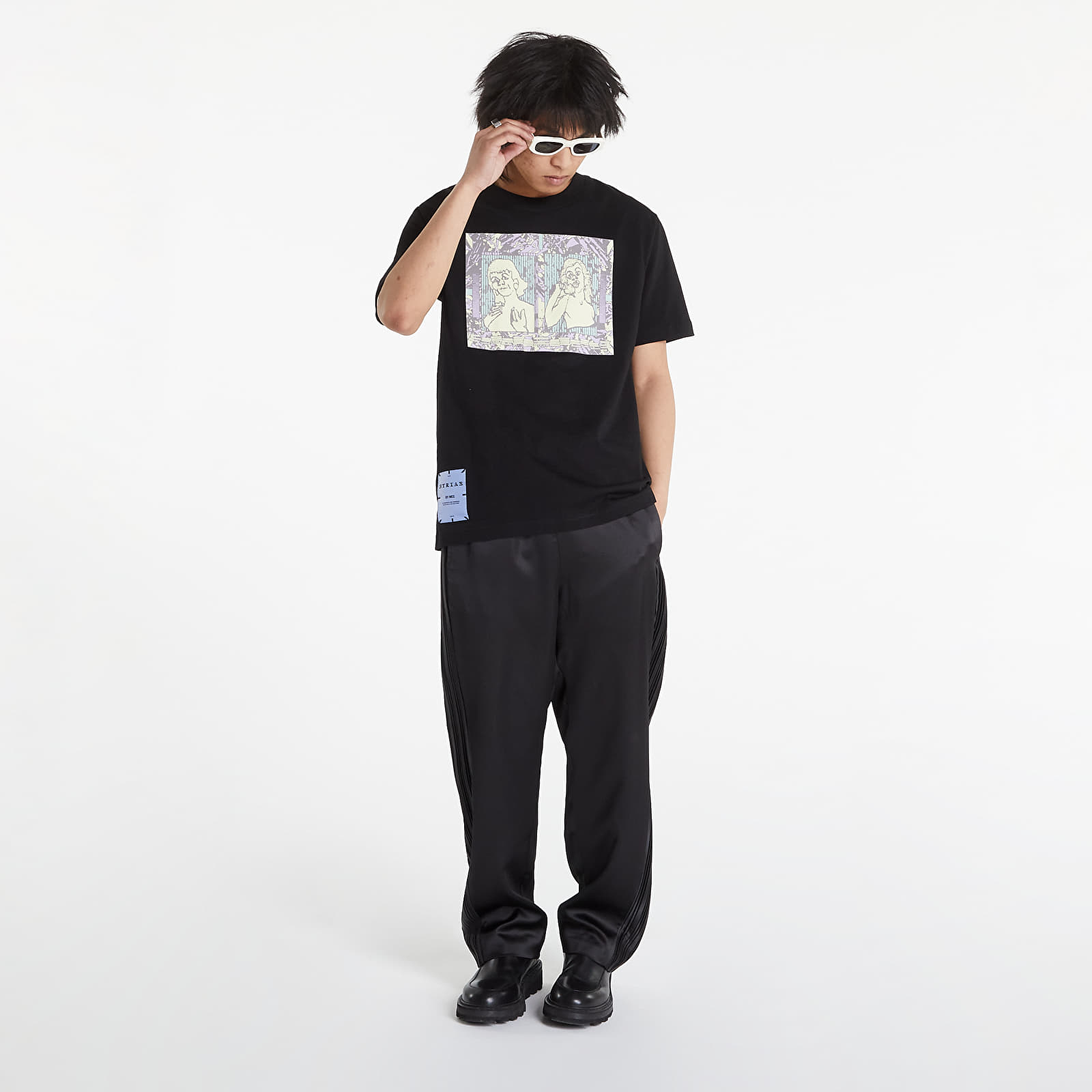 T-shirts McQ S10 Patch Tshirt Darkest Black