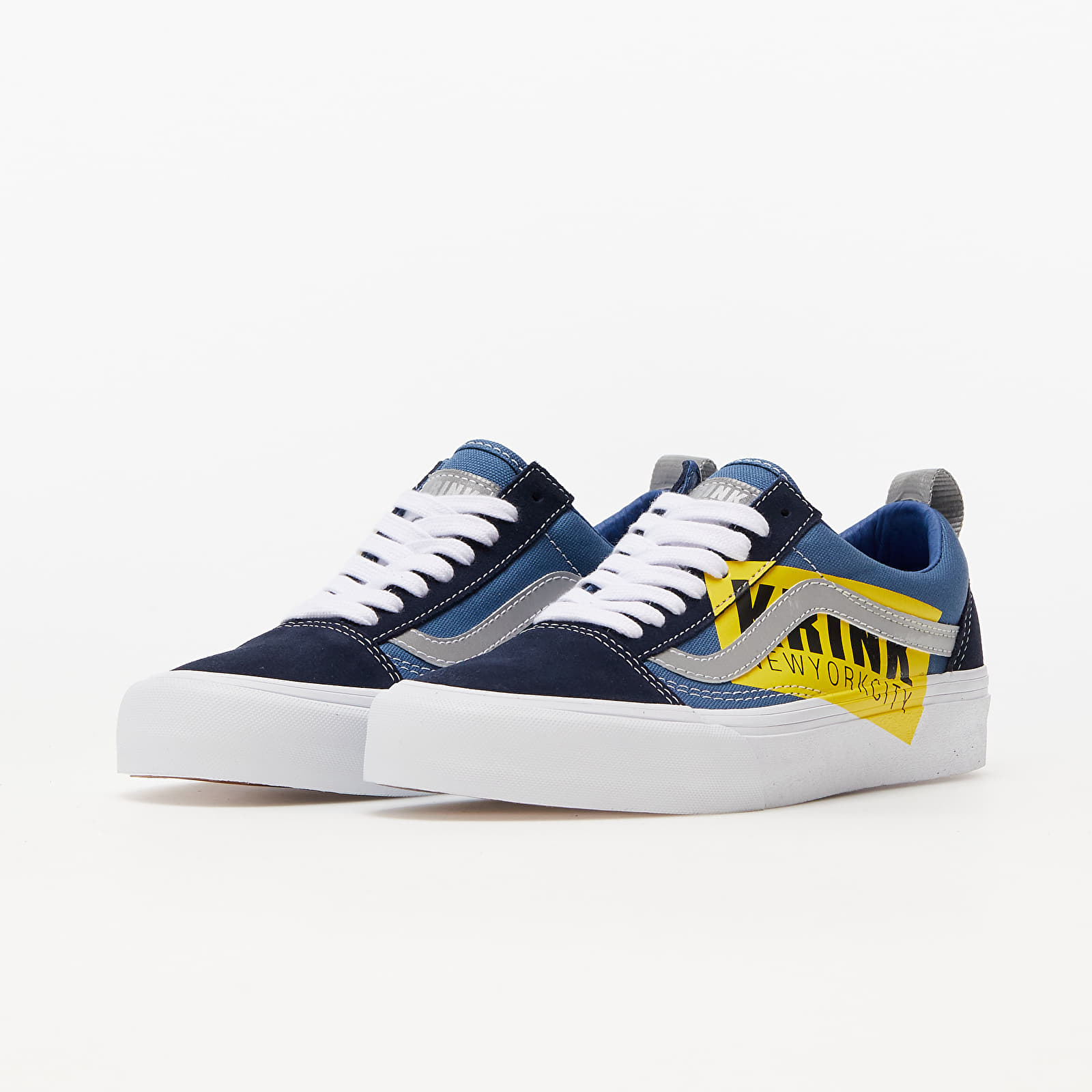 Men s shoes Vans Vault x Krink Old Skool LX Blue True White