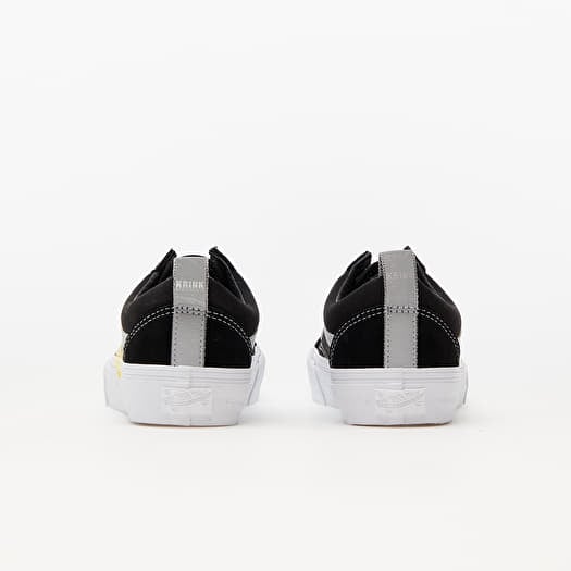 Vans black and hot sale white sole