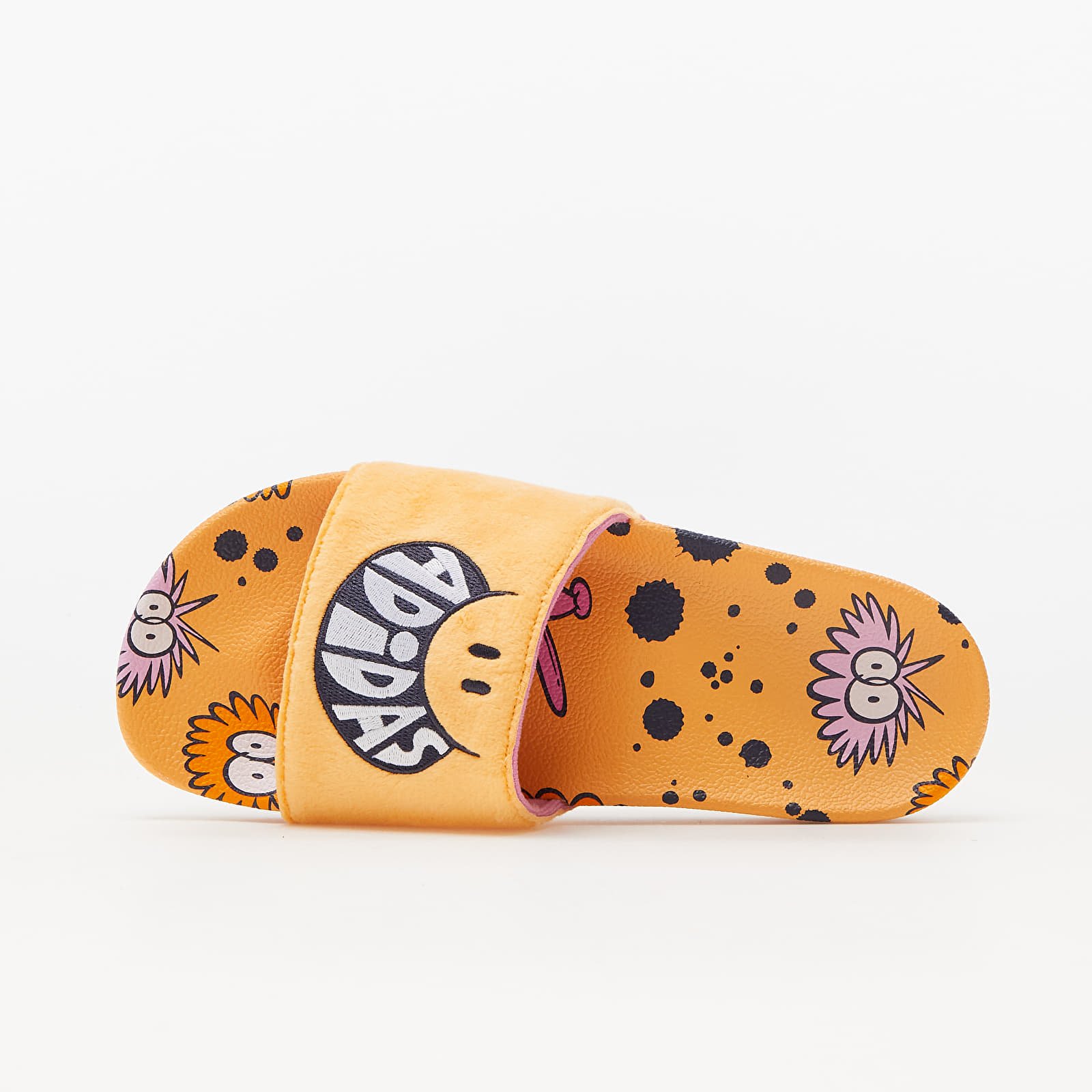 Vyriška avalynė adidas Adilette Hazy Orange/ Ftw White/ Shale Navy