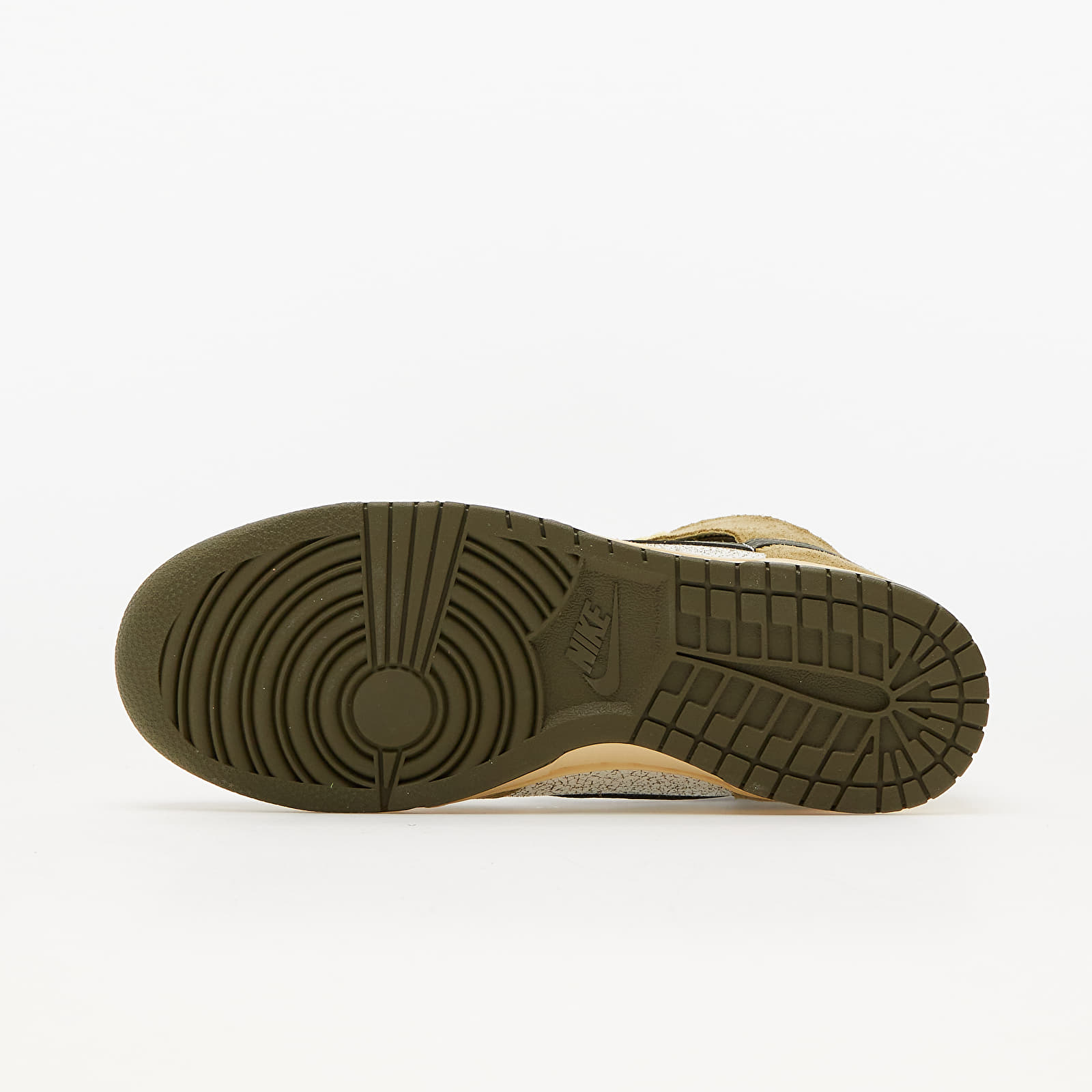 Férfi cipők Nike Dunk Hi Retro Re-Raw Coriander/ Medium Olive-Sail-Team Red