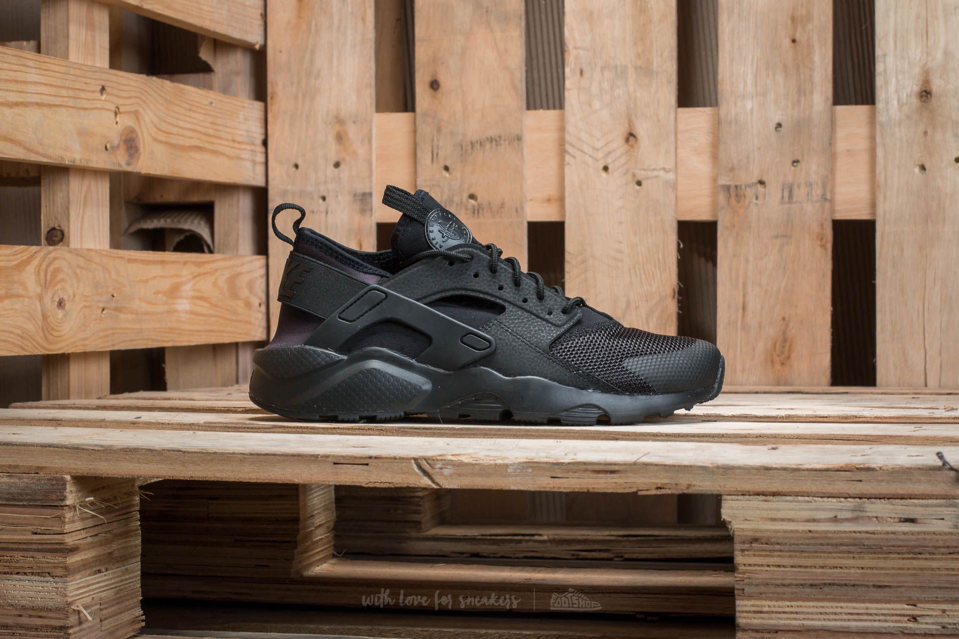 Women's shoes Nike Air Huarache Run Ultra Gs Black/ Black