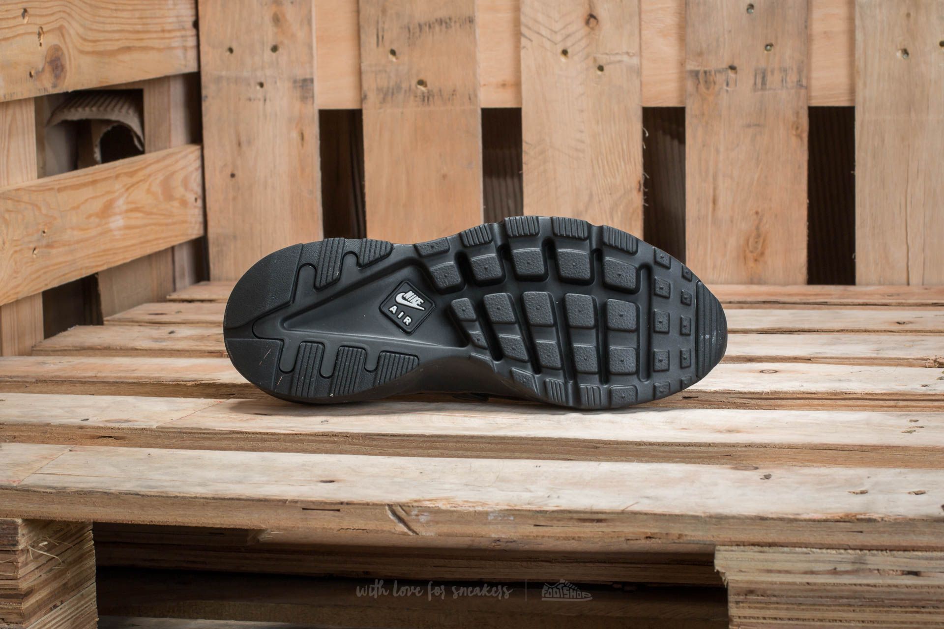 Women's shoes Nike Air Huarache Run Ultra Gs Black/ Black
