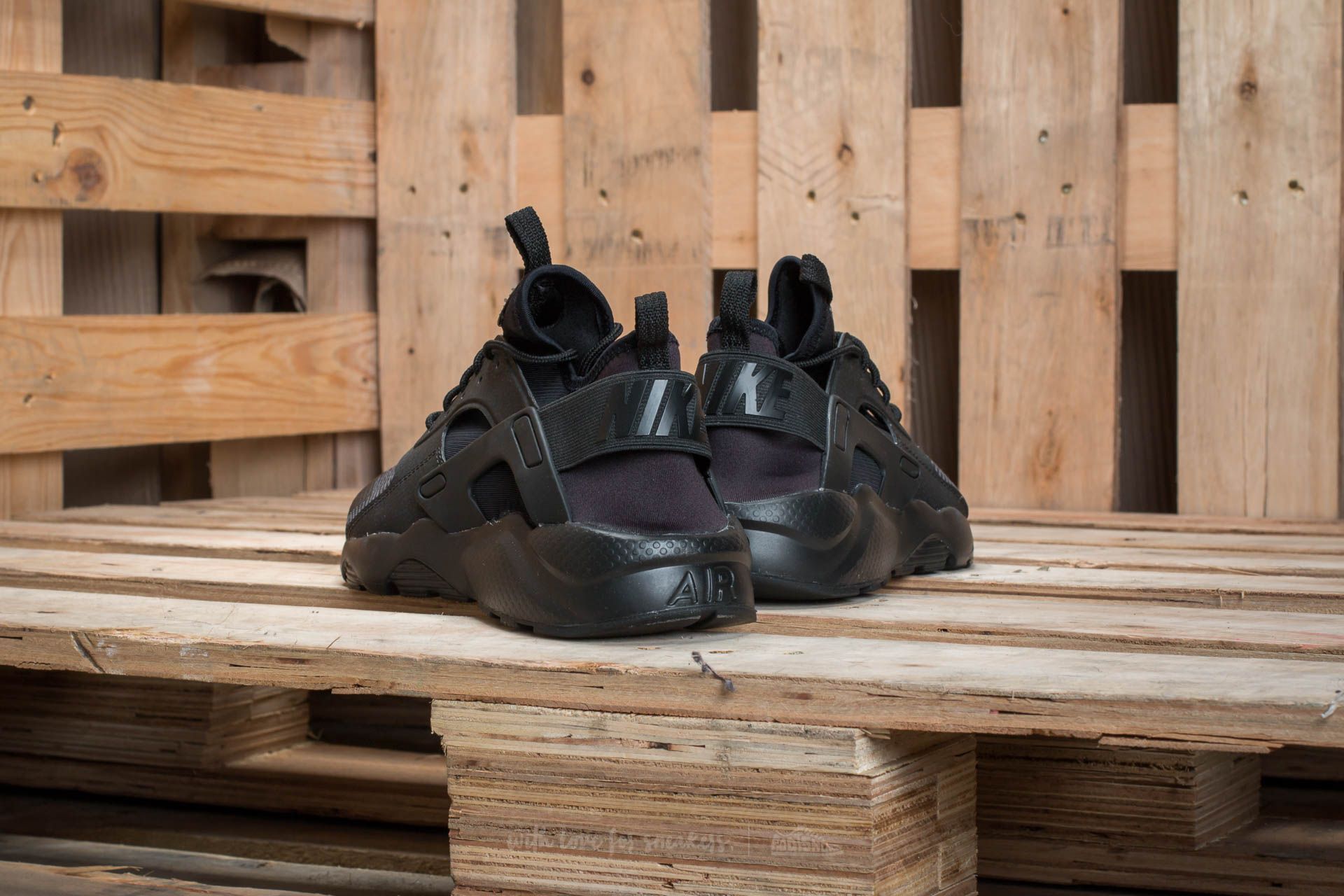 Women's shoes Nike Air Huarache Run Ultra Gs Black/ Black