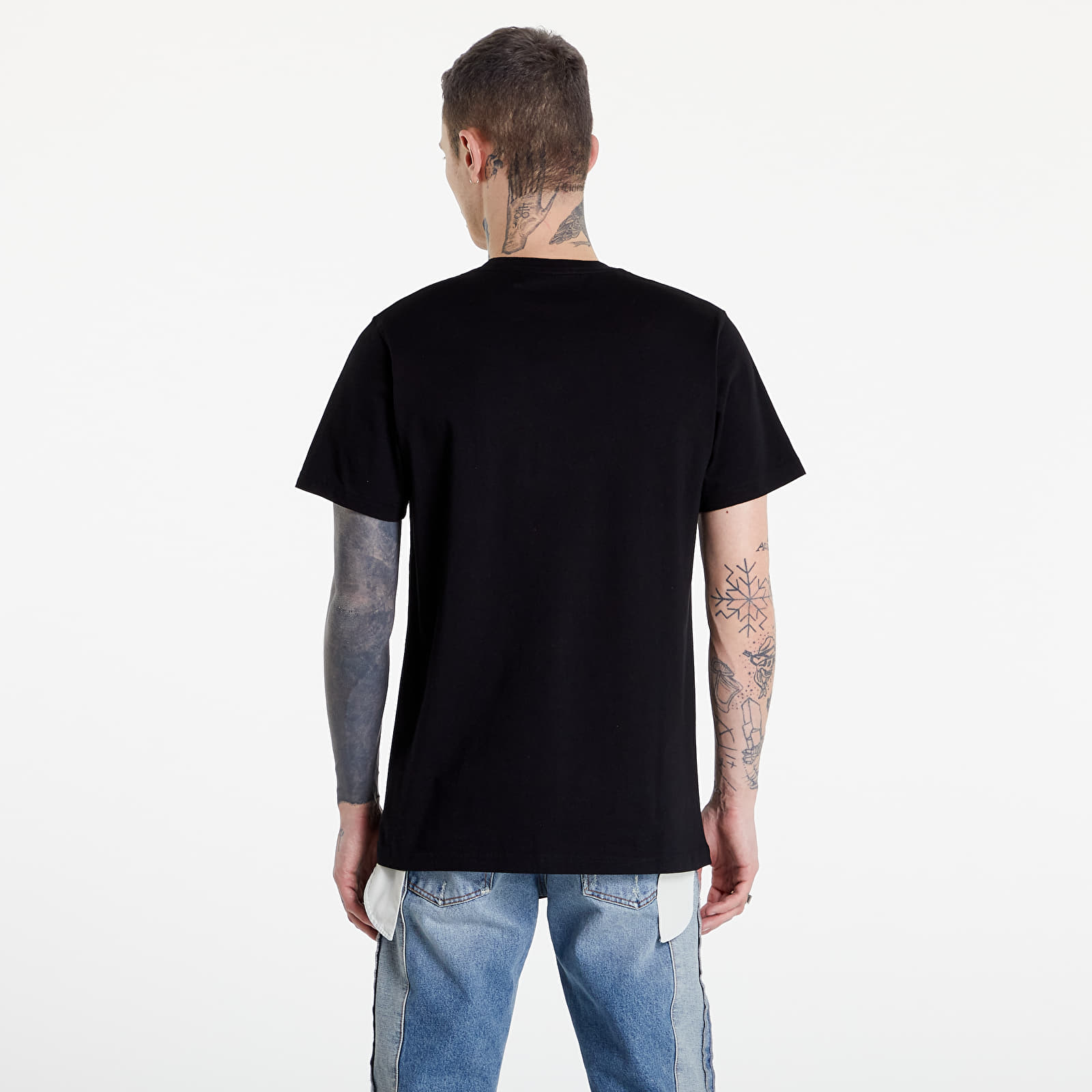 Pólók Maharishi Dragon & Tiger T-Shirt Black