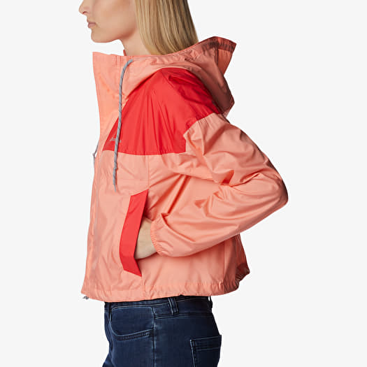 Coral windbreaker on sale
