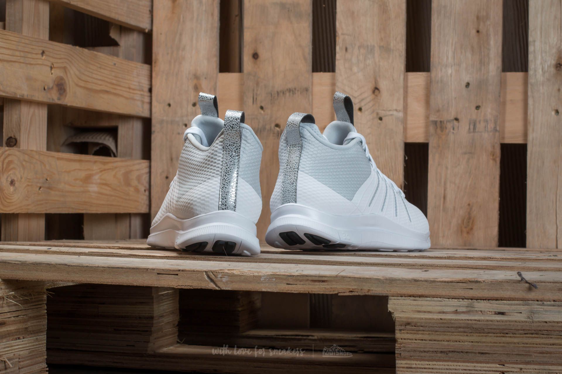 Buty męskie Nike Free Hypervenom 2 FS White/ Metallic Silver  
