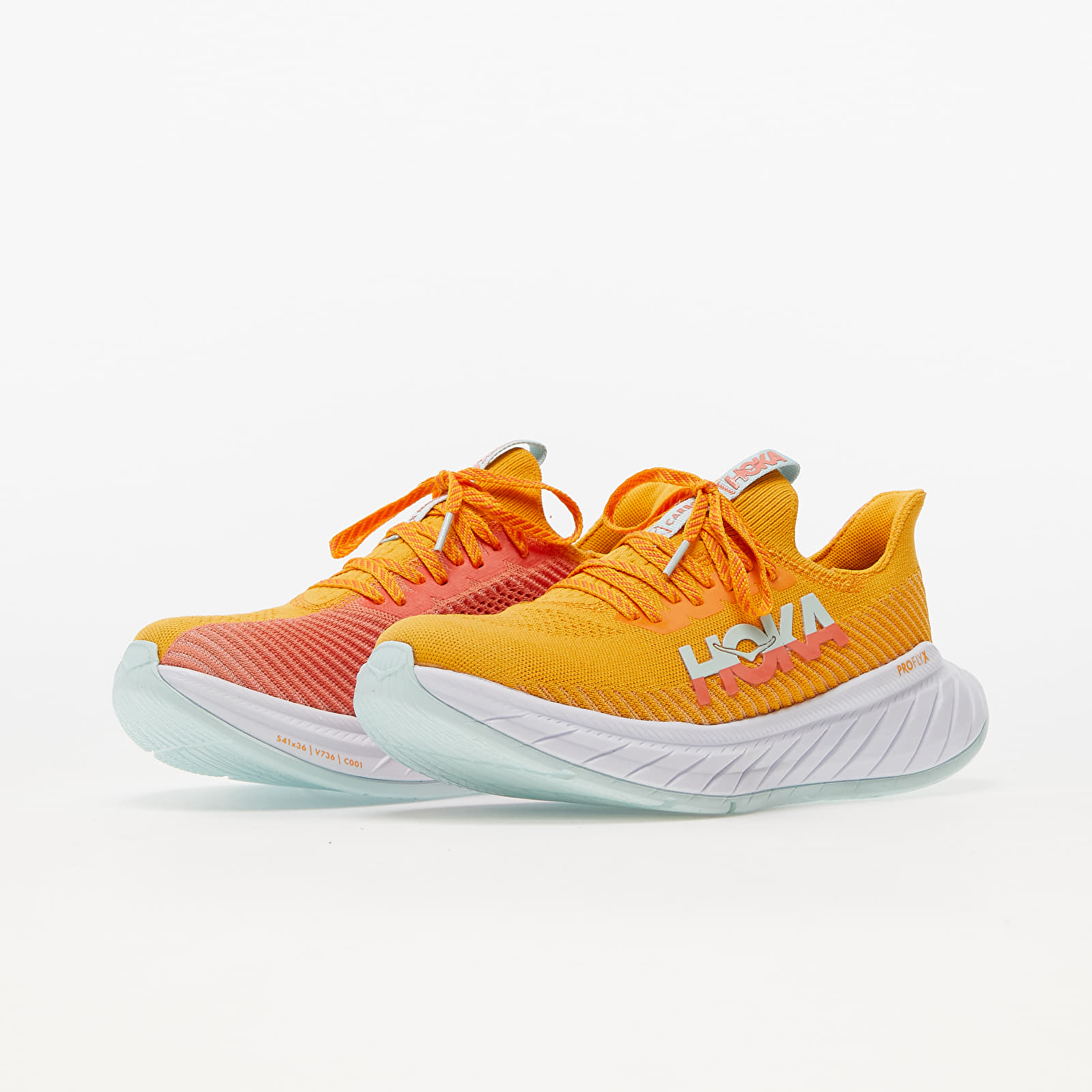Herren Sneaker und Schuhe Hoka One One® M Carbon X 3 Radiant Yellow/ Camellia