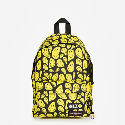 Yellow eastpak backpack top