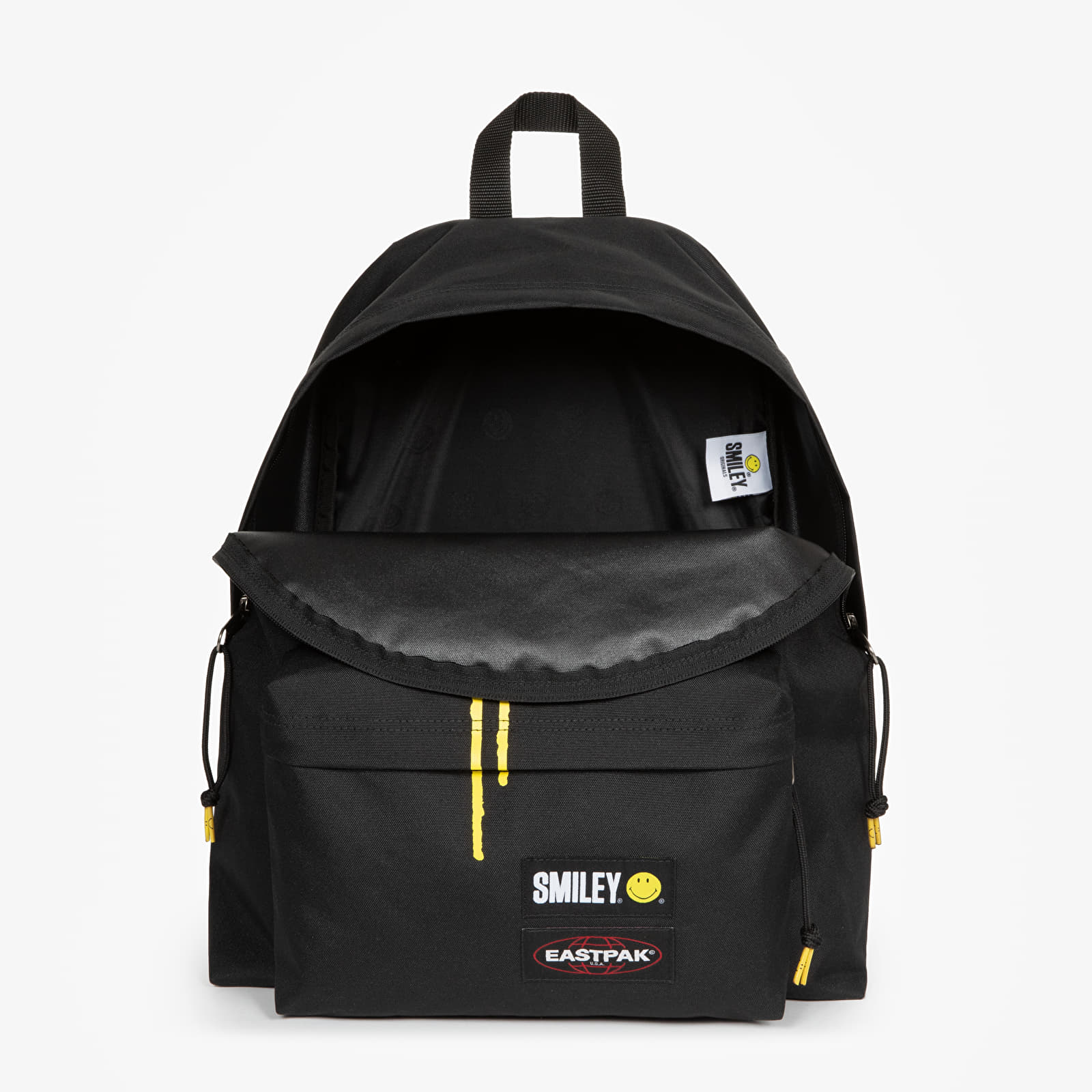 Backpacks EASTPAK Padded Pak'r Backpack Smiley Graffiti Black