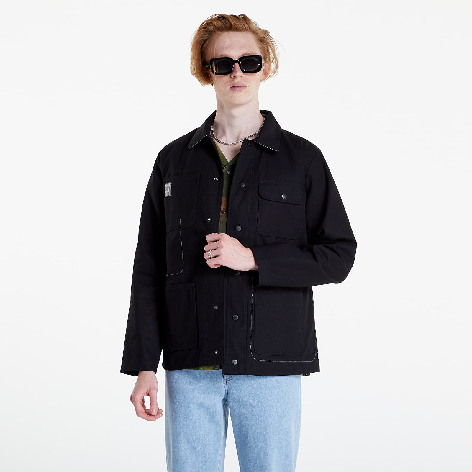 Kabátok Vans Vault x Krink Drill Chore Coat Black