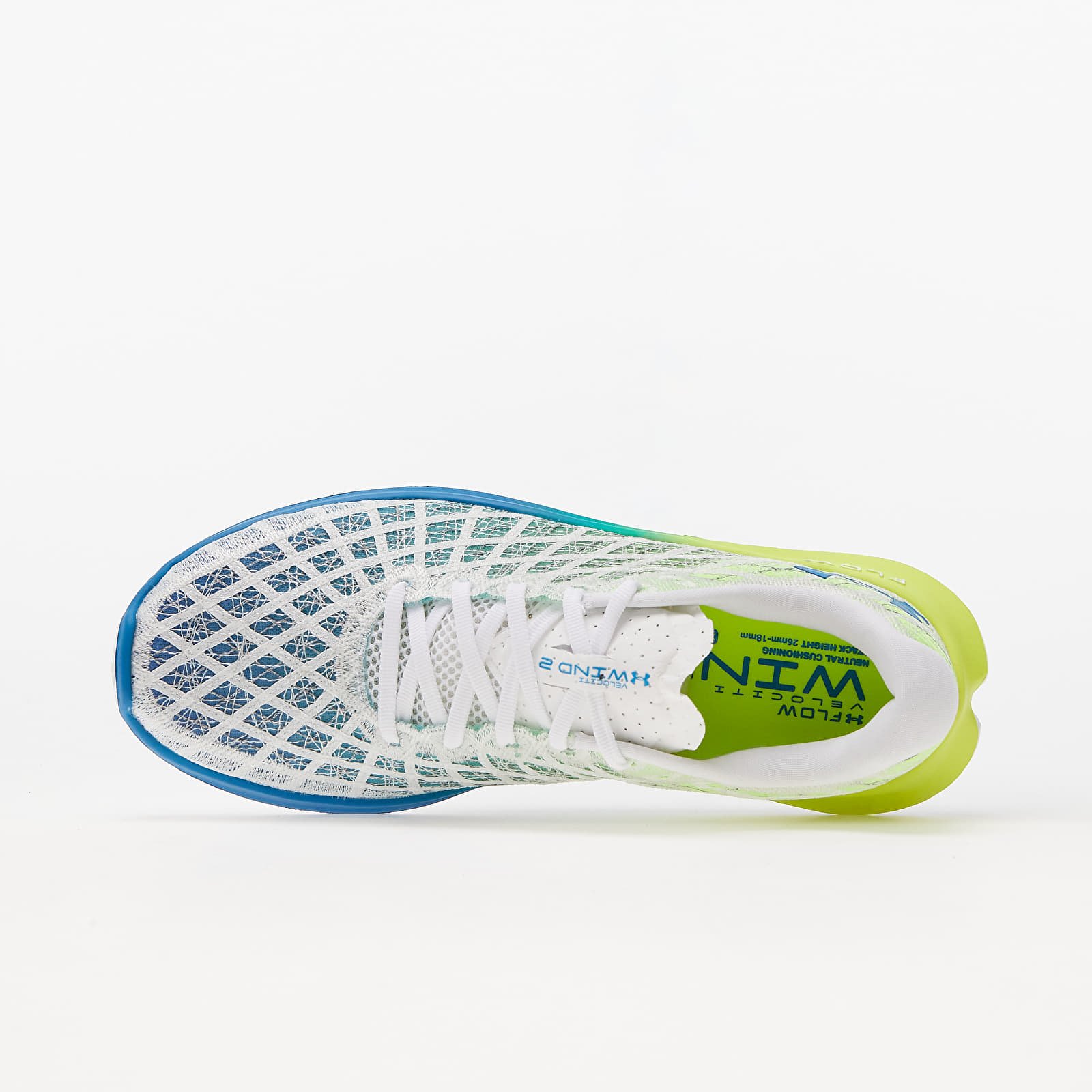 Meeste kingad Under Armour FLOW Velociti Wind 2 White