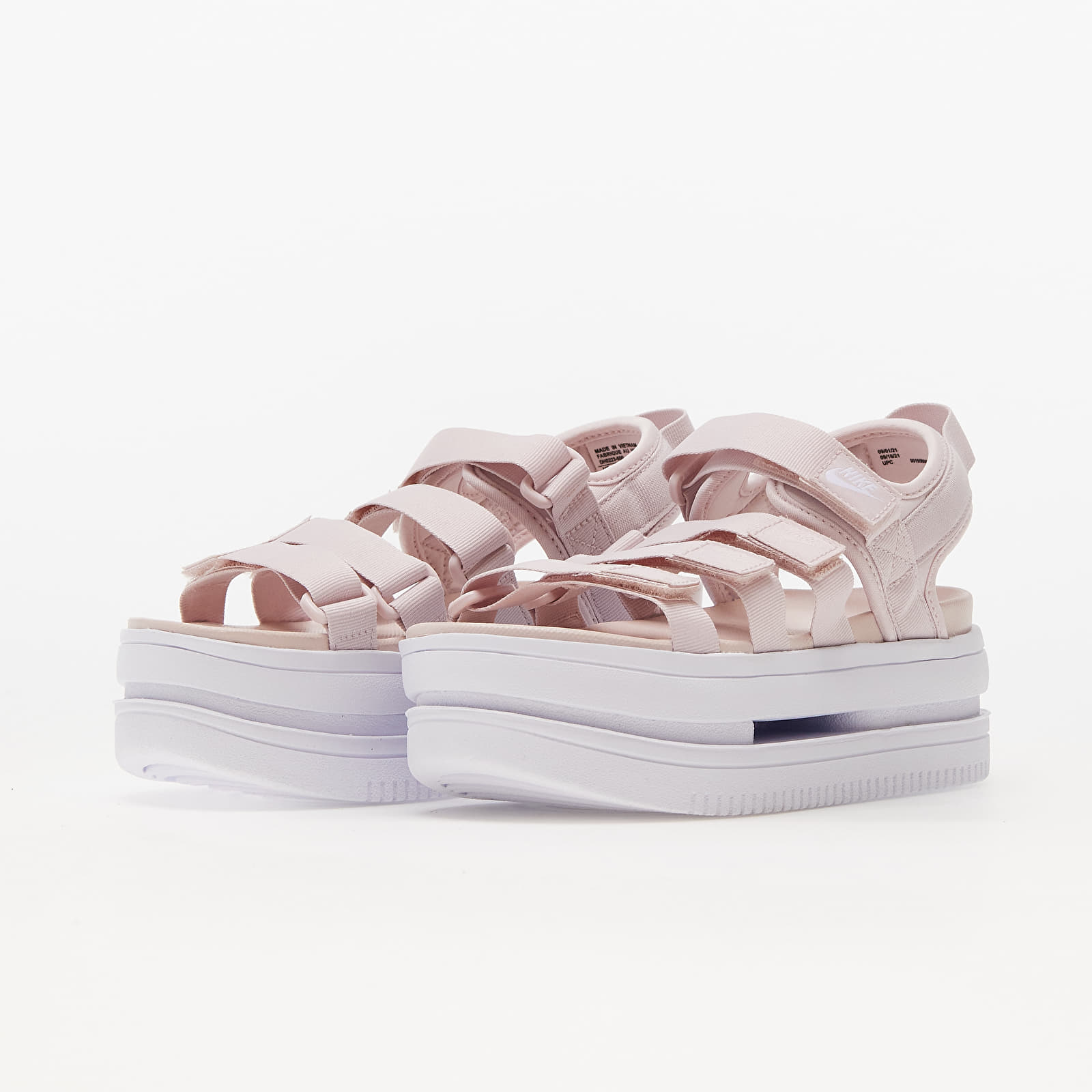 Damesko Nike W Icon Classic Sandal Barely Rose/ White-Pink Oxford