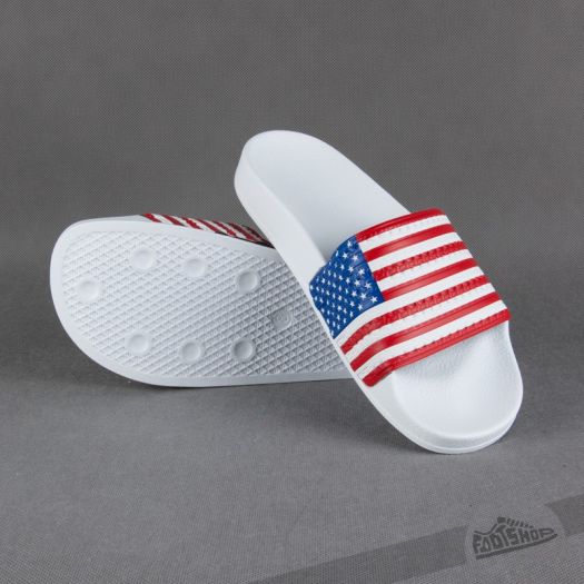 Adidas american flag slides 2025