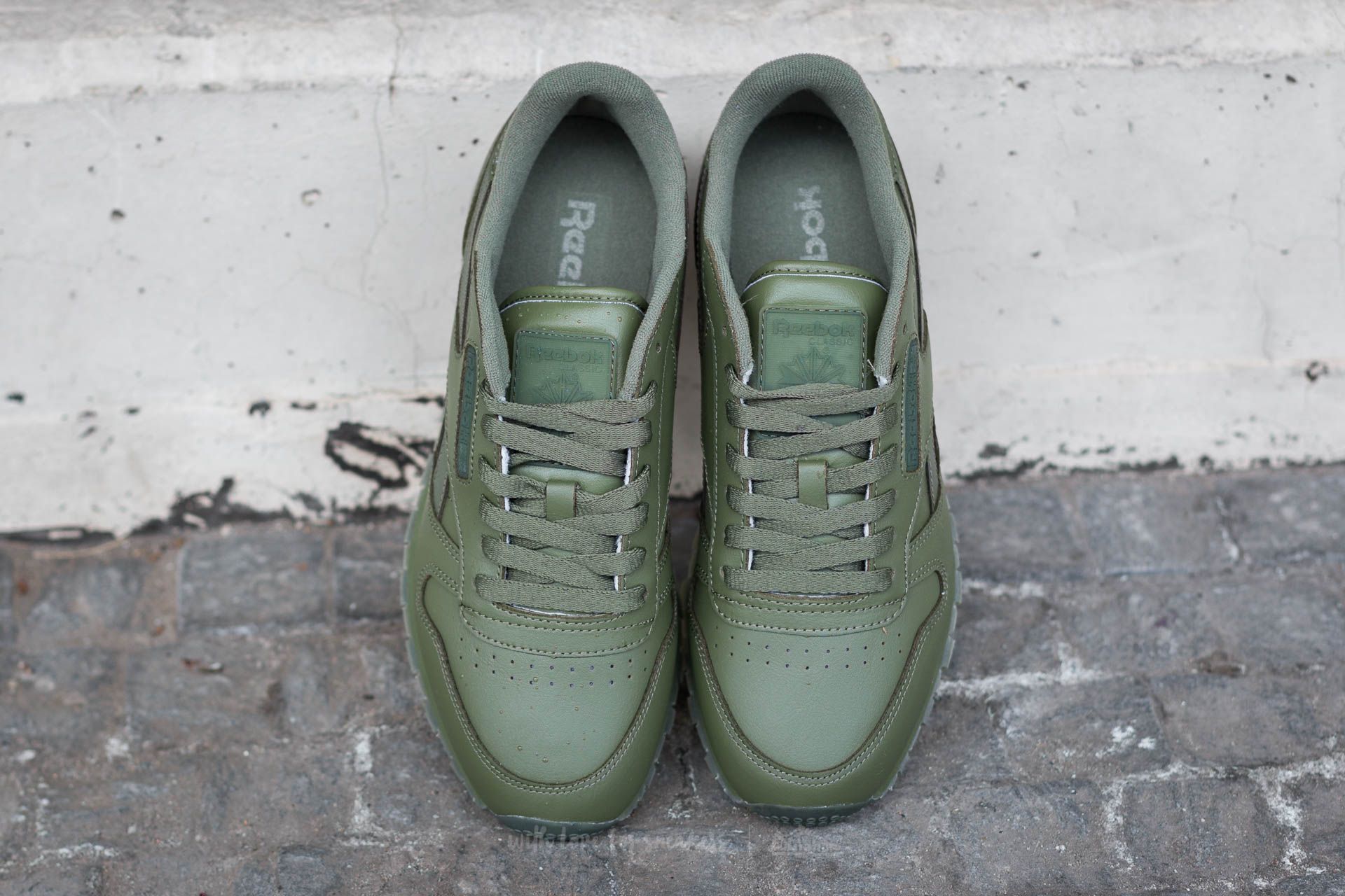 Reebok classic clearance suede canopy green