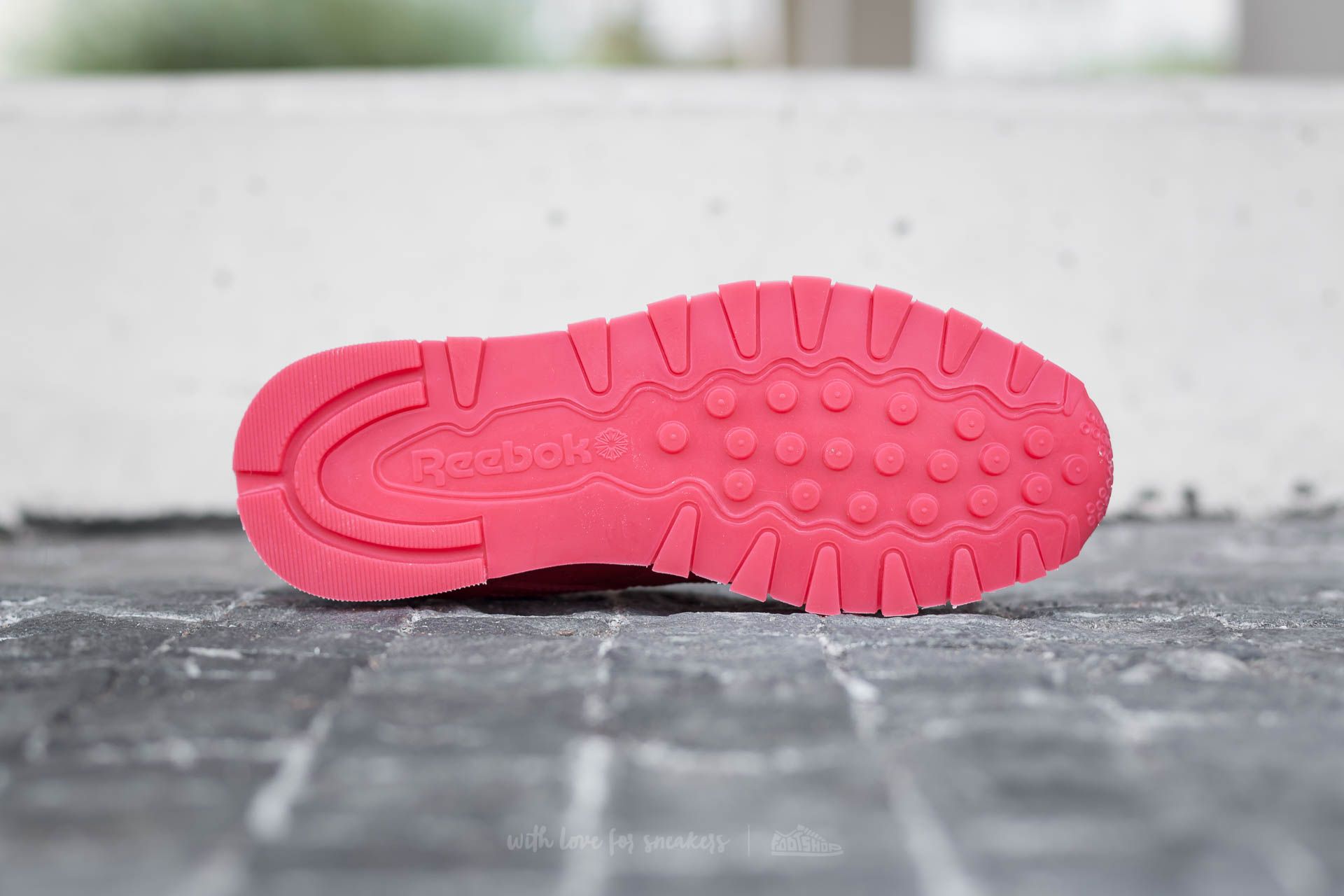 Vīriešu apavi Reebok Classic Leather Solids Scarlet