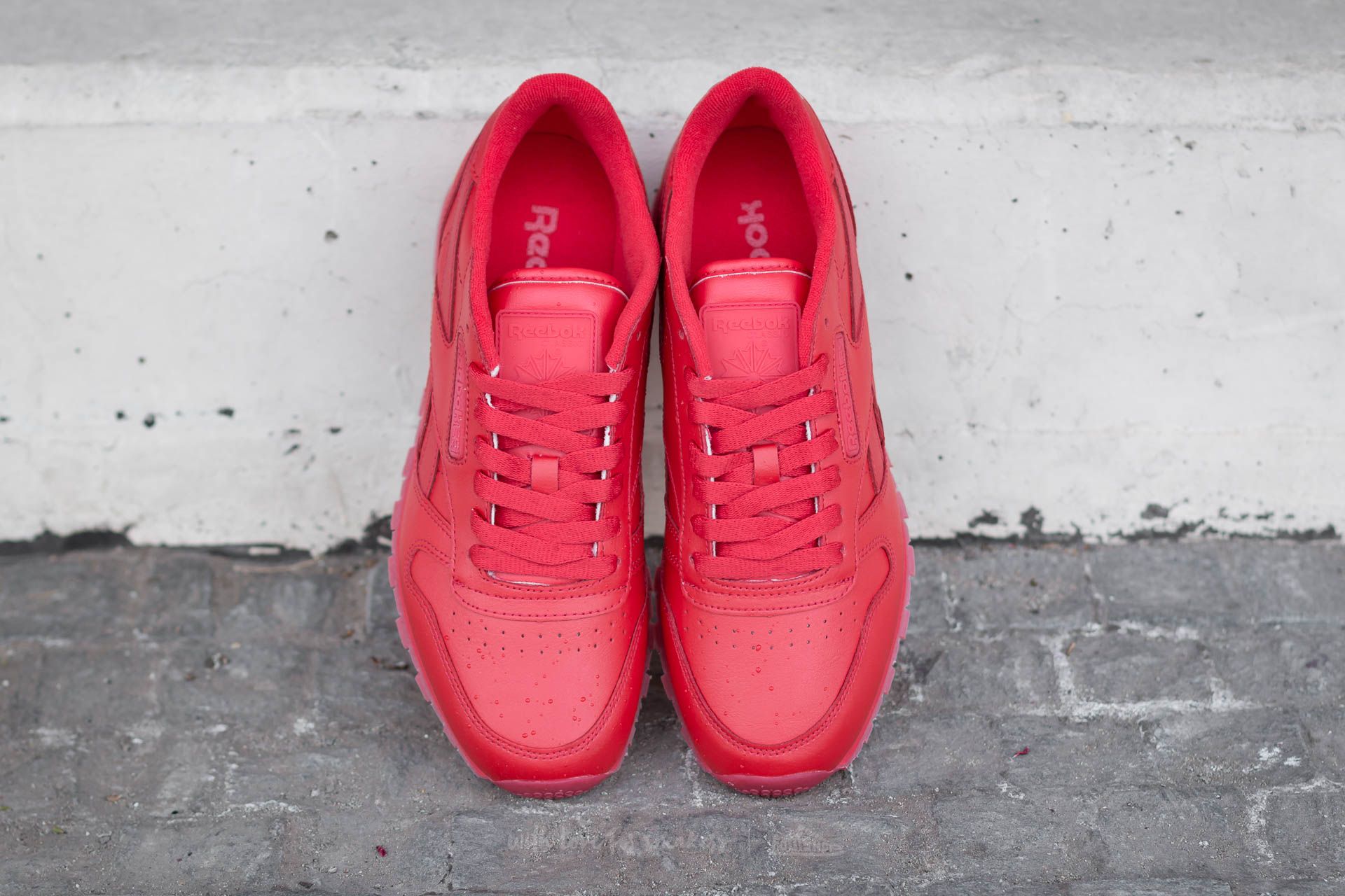 Vīriešu apavi Reebok Classic Leather Solids Scarlet