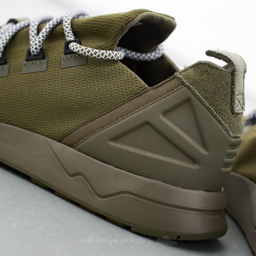 Adidas originals zx flux olive green store