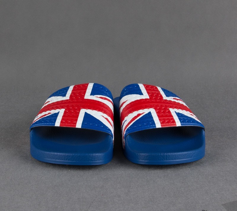 Shoes adidas Adilette Flags Colaqu/Runwht/Colred