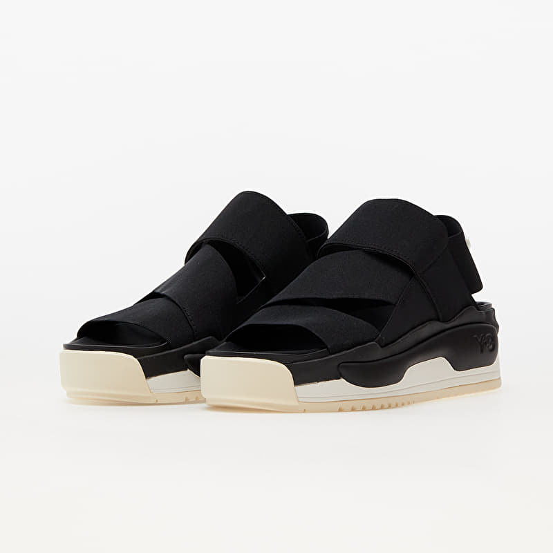 Y-3 Hokori Sandal Black/ Black/ Core White | Footshop