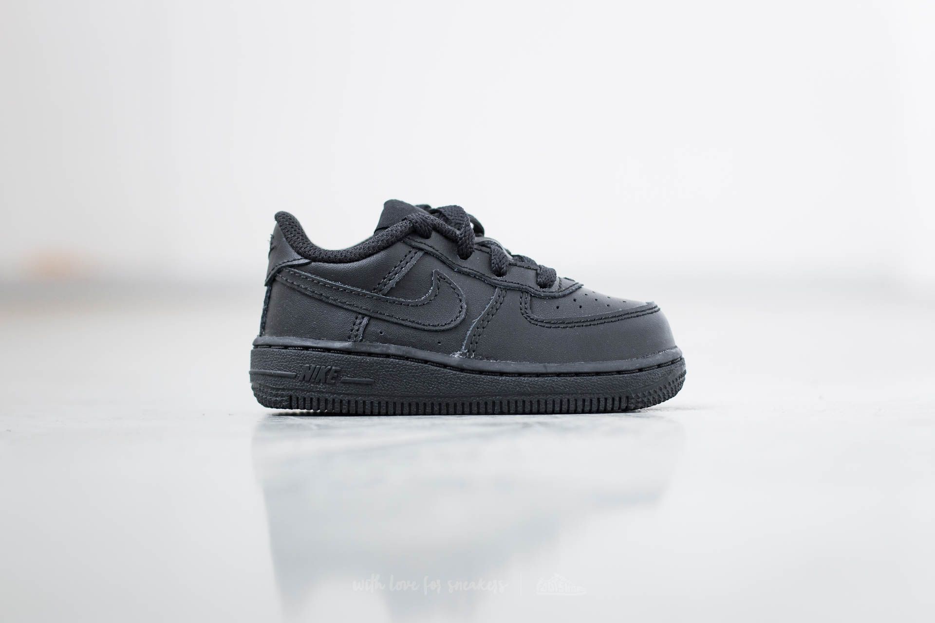 Joggesko og sko for barn Nike Force 1 (TD) Black/ Black-Black