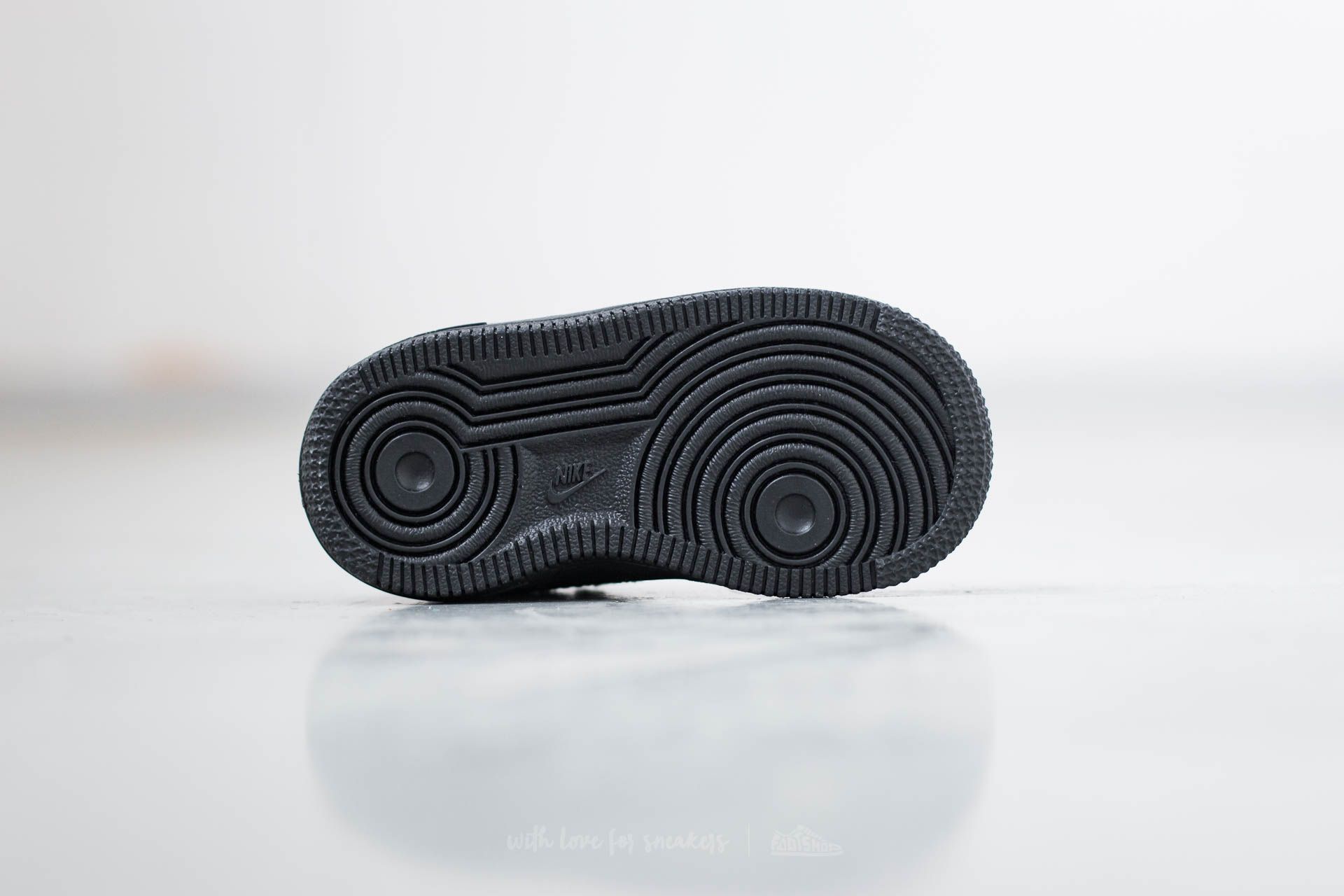 Joggesko og sko for barn Nike Force 1 (TD) Black/ Black-Black