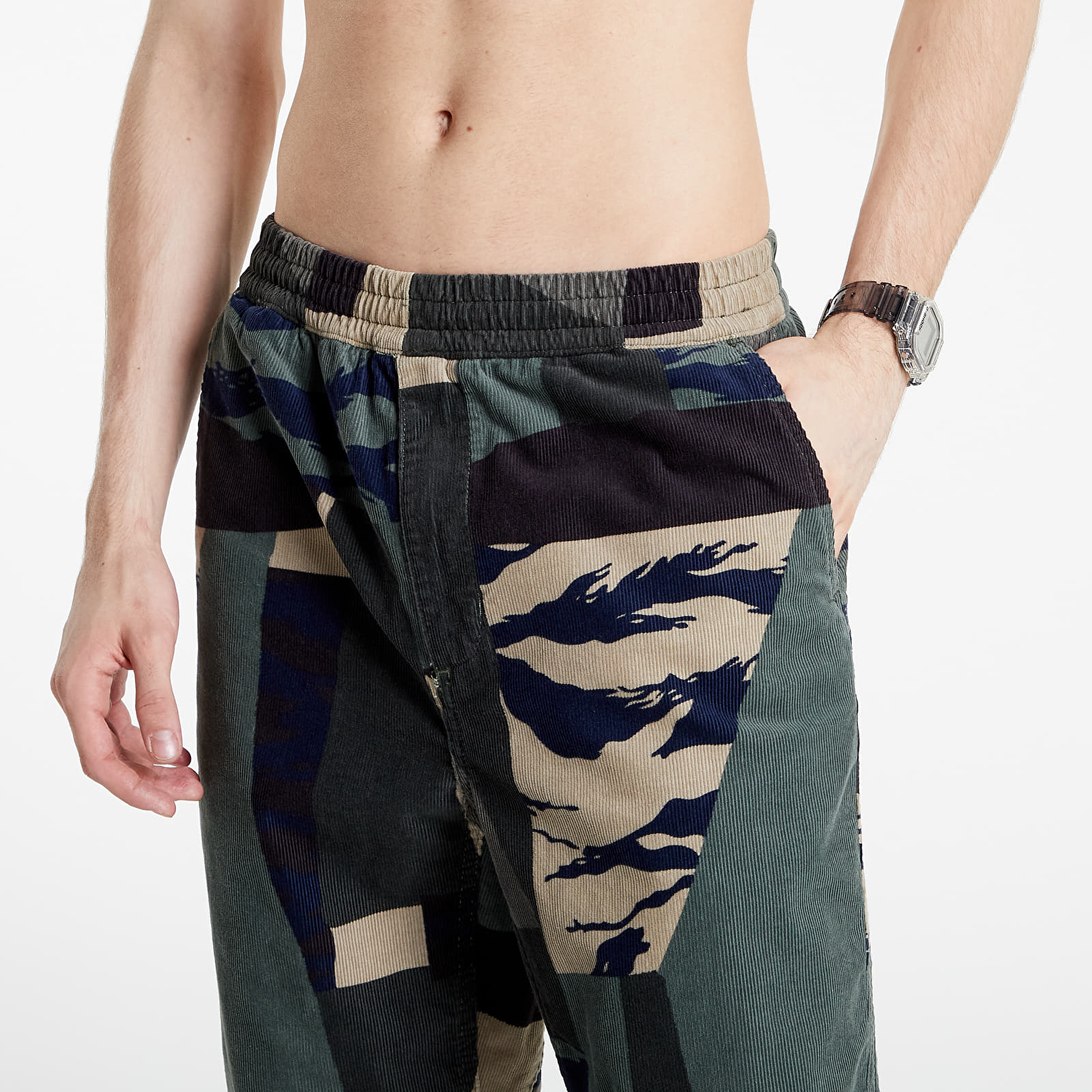 Pantalones Carhartt WIP Flint Pant Camo Mend Rinsed