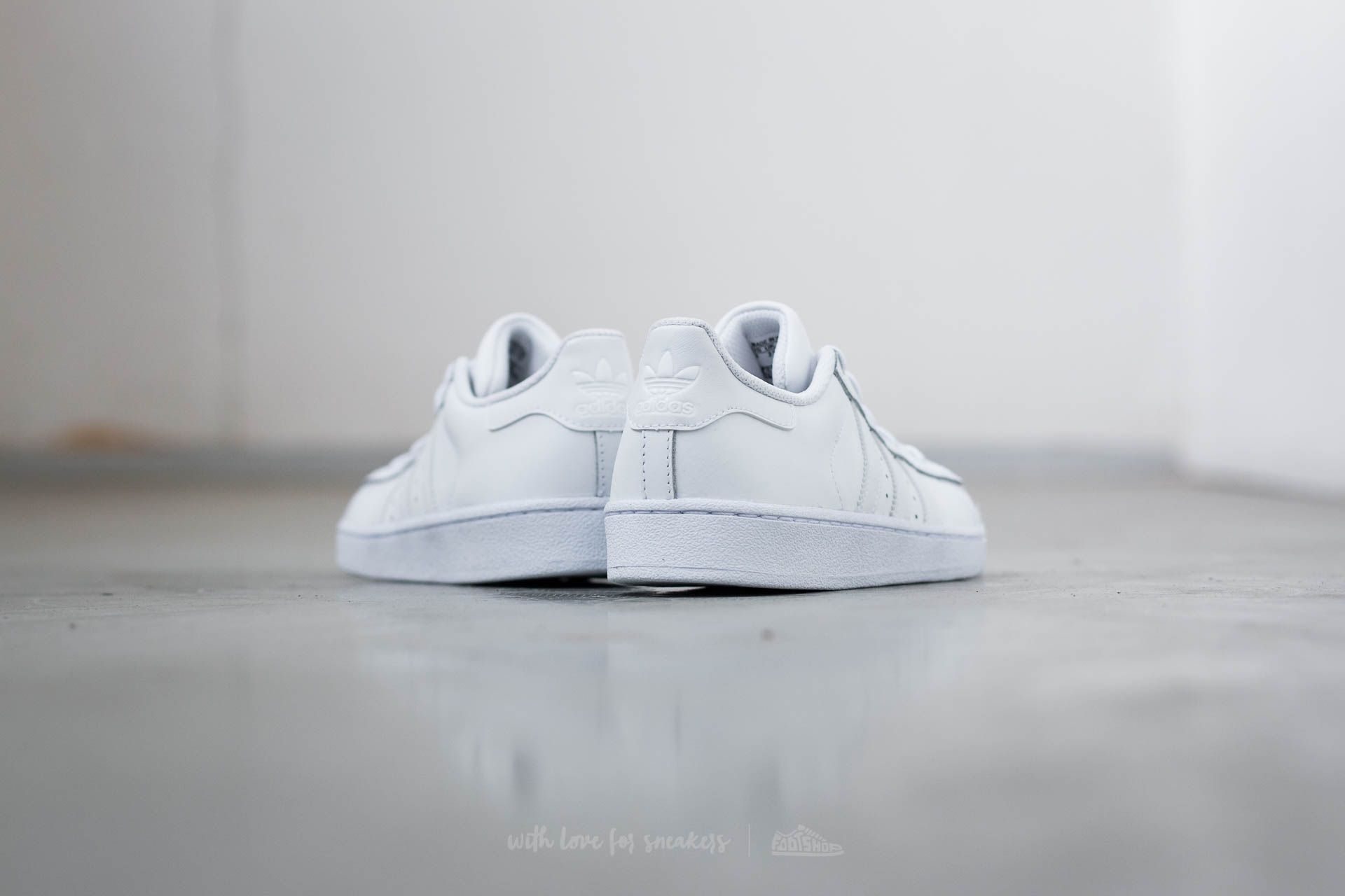 Dětské tenisky a boty adidas Superstar Foundation C Ftw White/ Ftw White/ Ftw White