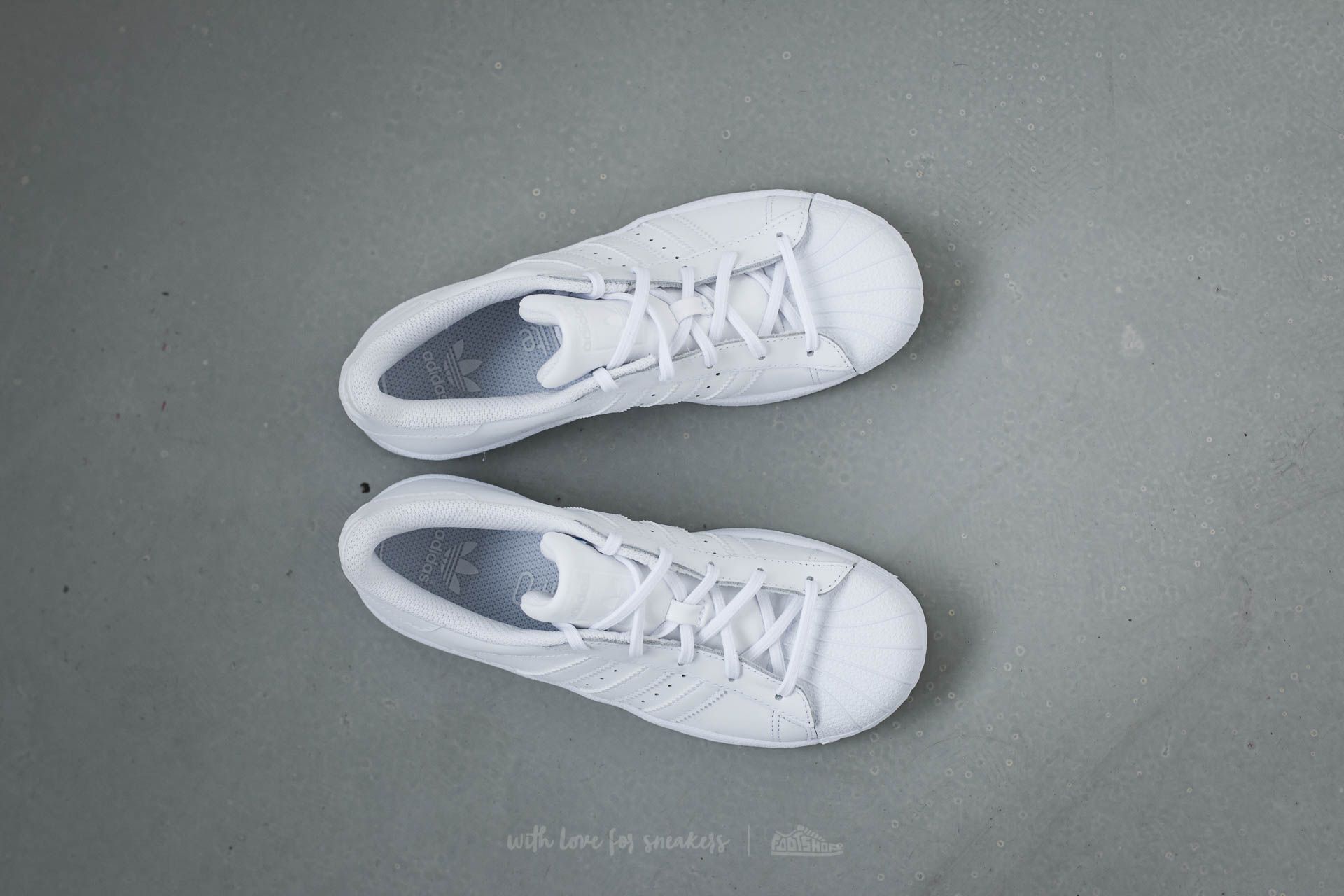 Dětské tenisky a boty adidas Superstar Foundation C Ftw White/ Ftw White/ Ftw White