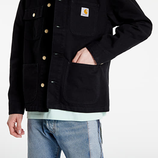 Carhartt WIP Michigan Coat Black/ Black Rinsed | Footshop