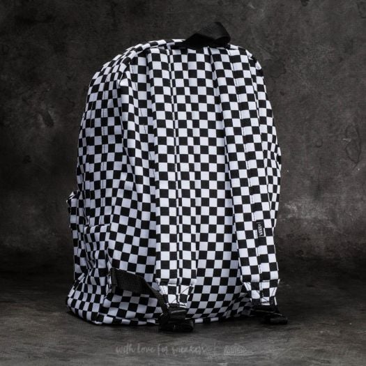 Vans old skool ii shop black & white checkerboard backpack
