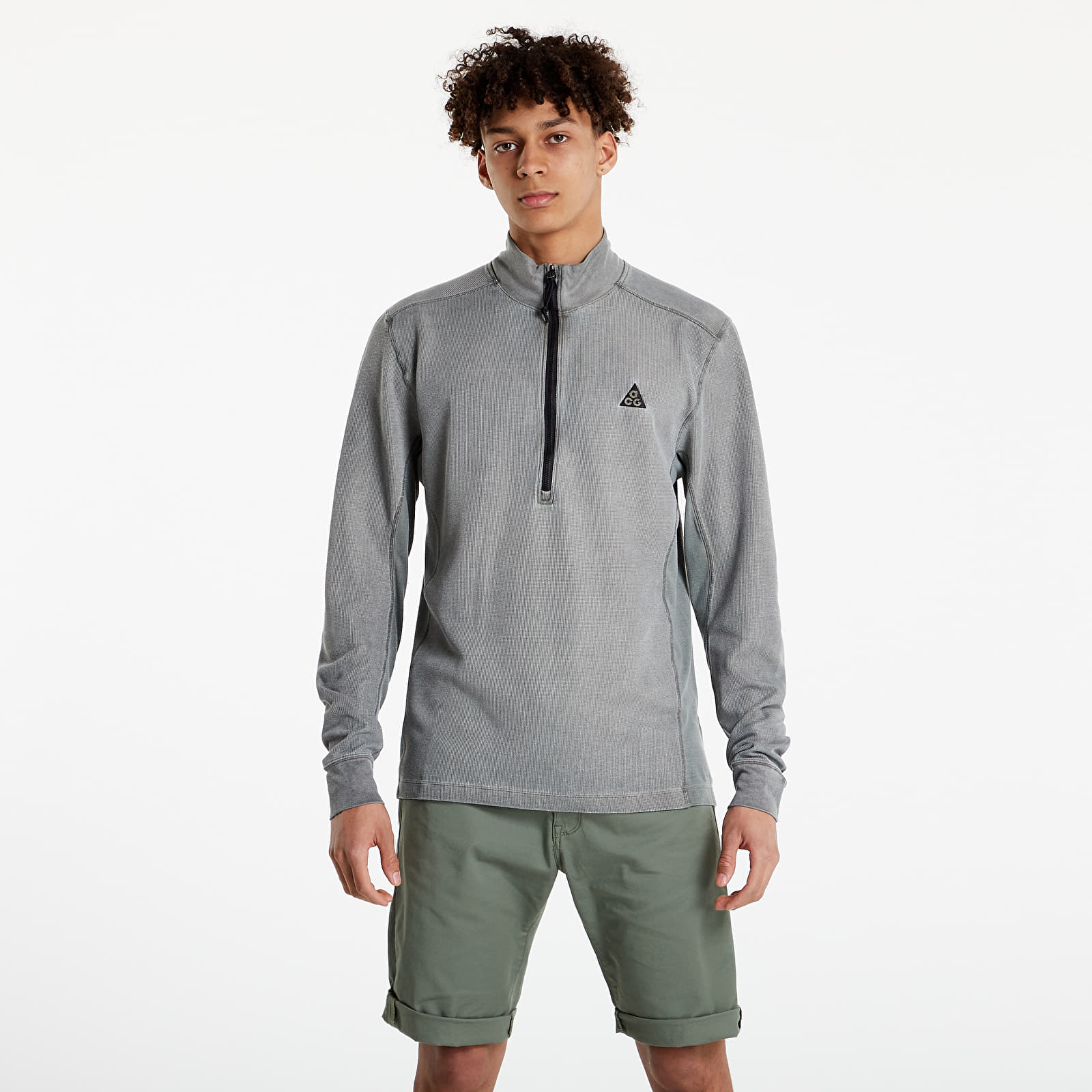 Тениски Nike NRG ACG Steeple Rock Dri-Fit ADV Baselayer Cargo Khaki/ Black