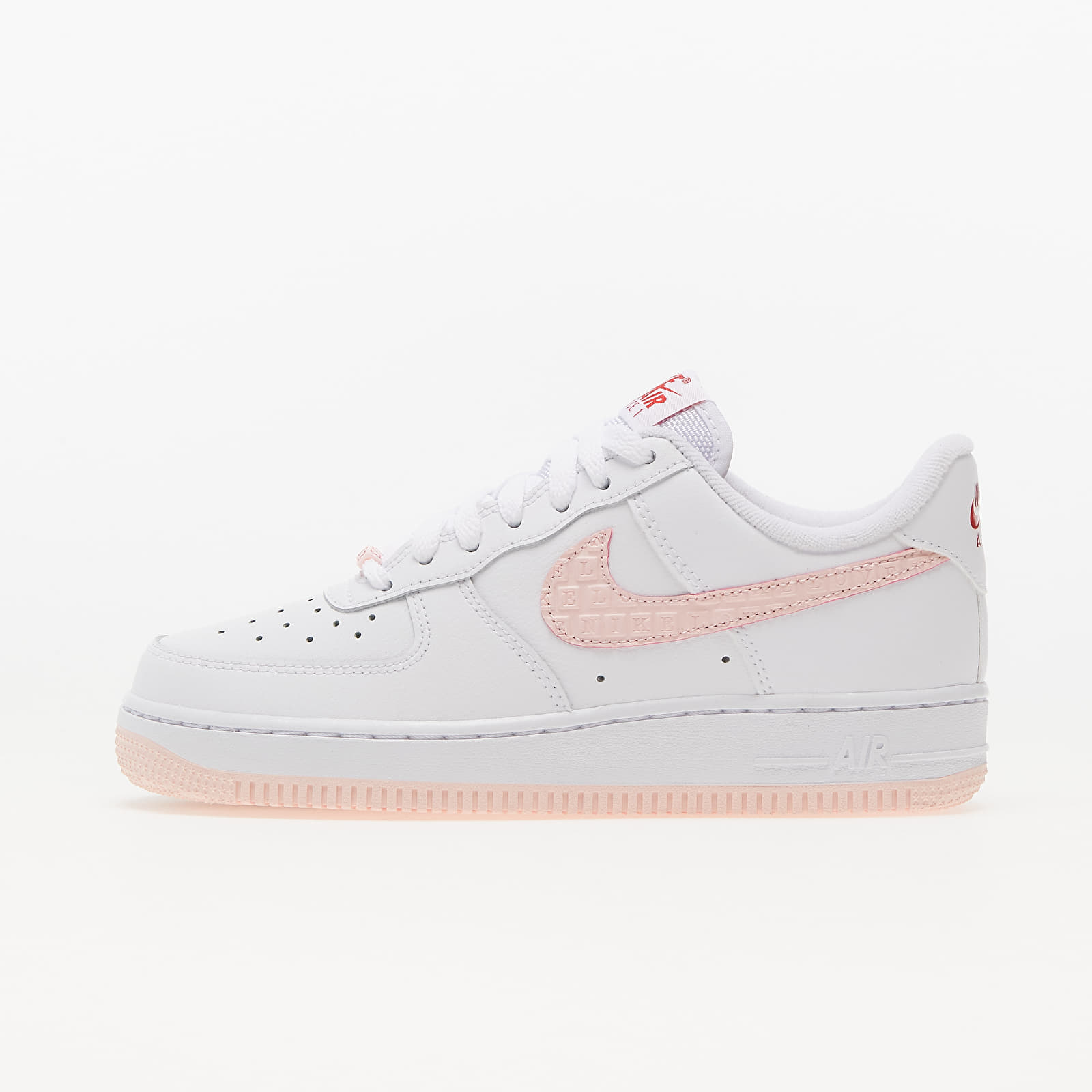 Női cipők Nike Wmns Air Force 1 '07 "Valentine's Day" White/ Atmosphere-University Red-Sail