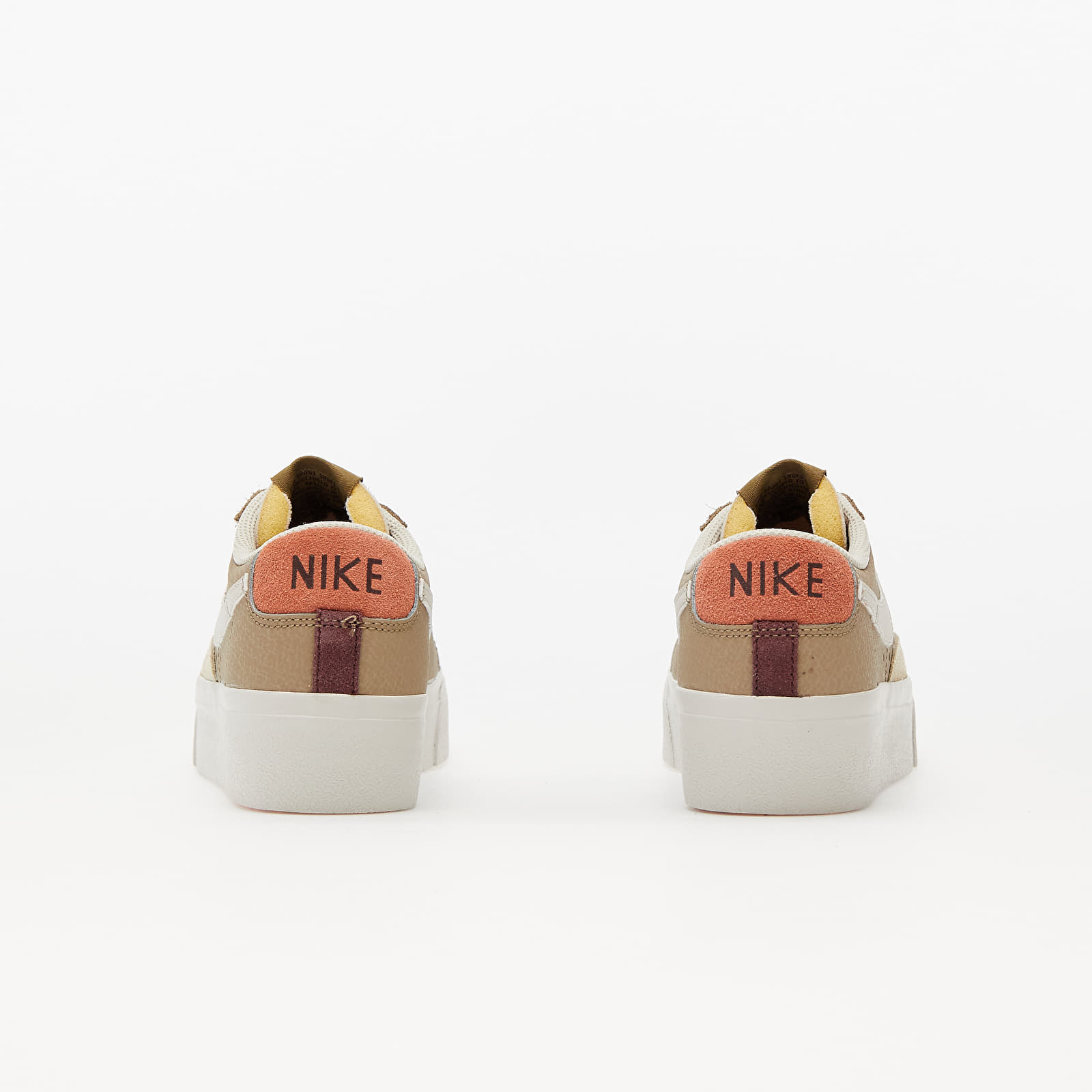 Damesko Nike W Blazer Low Platform Sp Khaki/ Light Bone-Madder Root-Hazel Rush