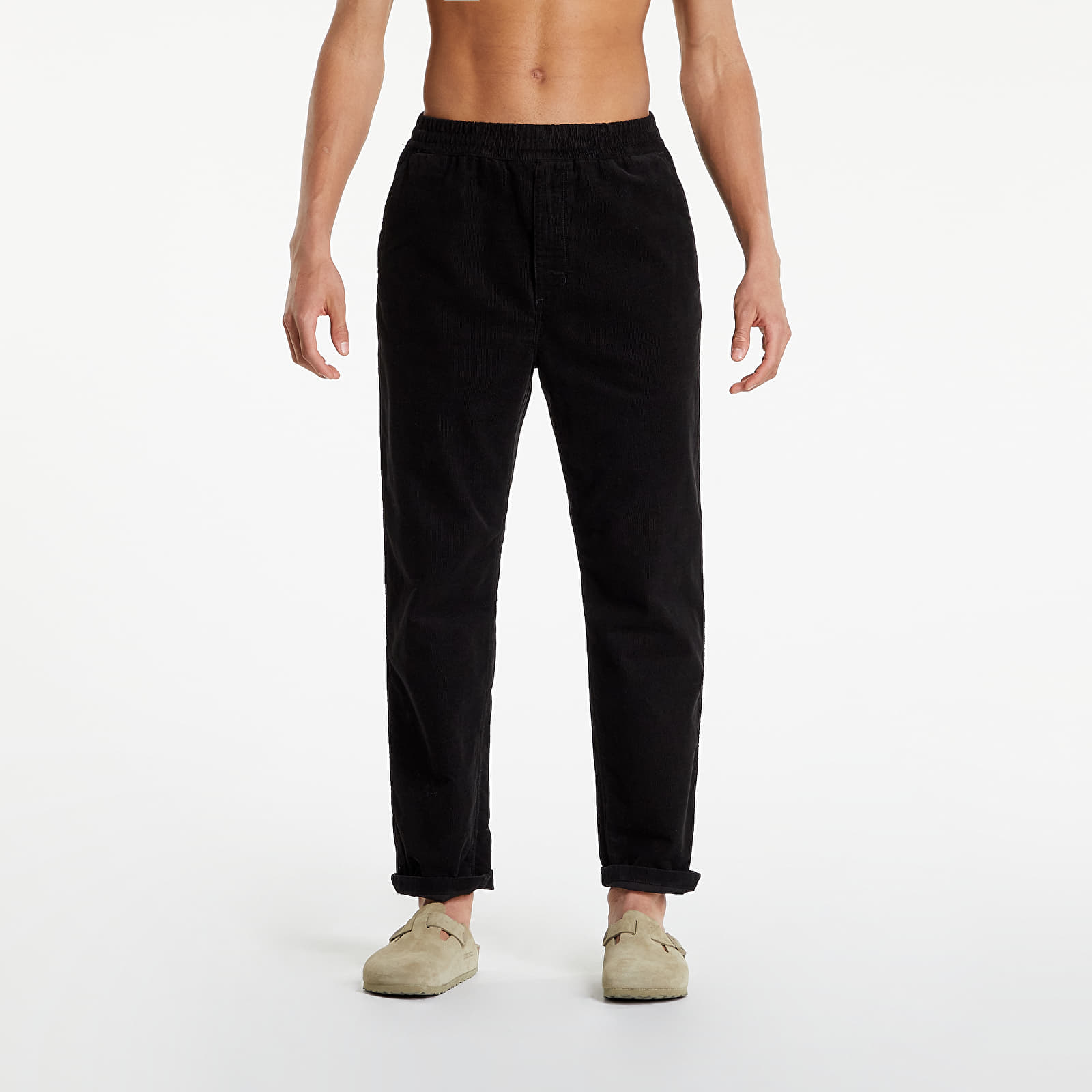 Pants Carhartt WIP Flint Pant Black Rinsed