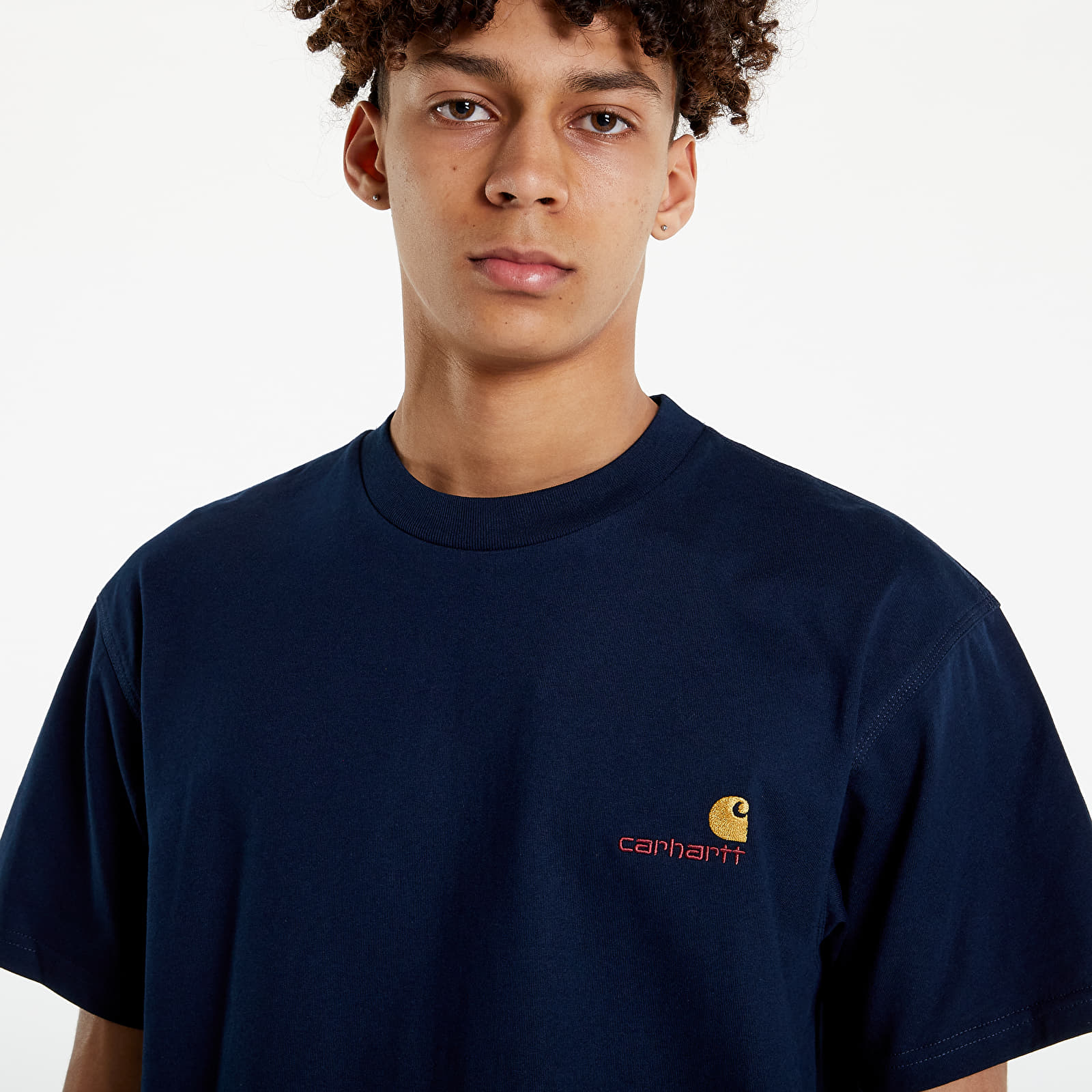 Tricouri  Carhartt WIP S/S American Script T-Shirt Mizar 