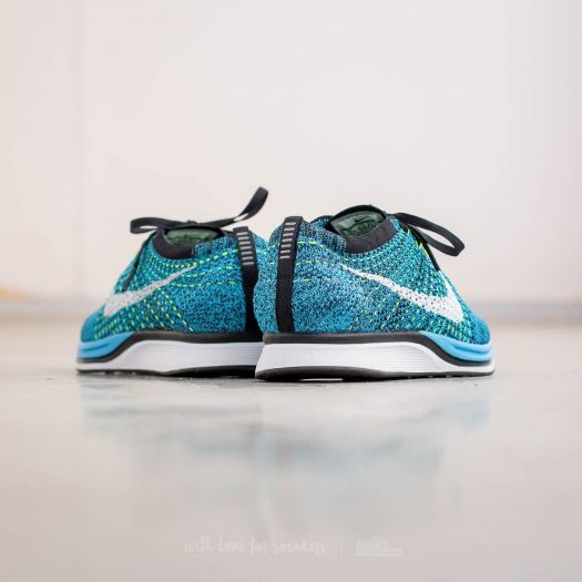 Nike flyknit racer crew blue online