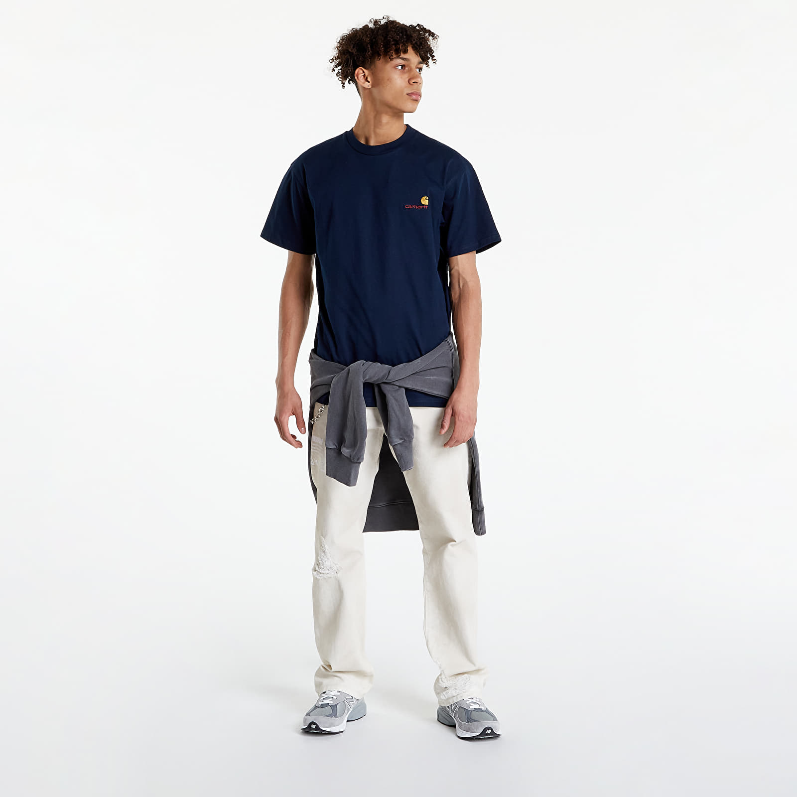 Tricouri  Carhartt WIP S/S American Script T-Shirt Mizar 