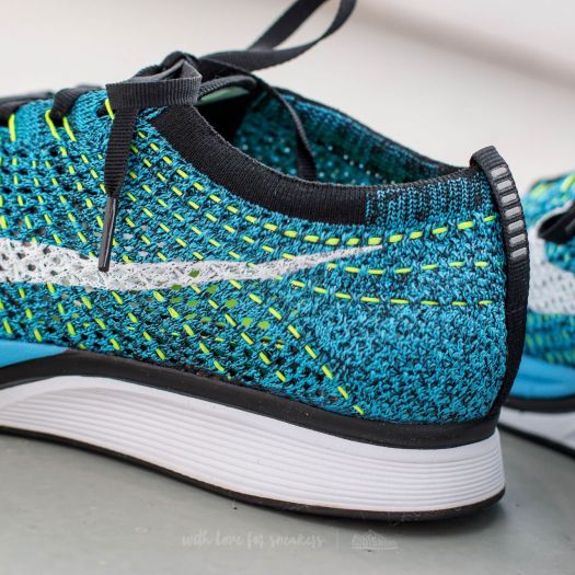 Nike flyknit racer crew blue on sale