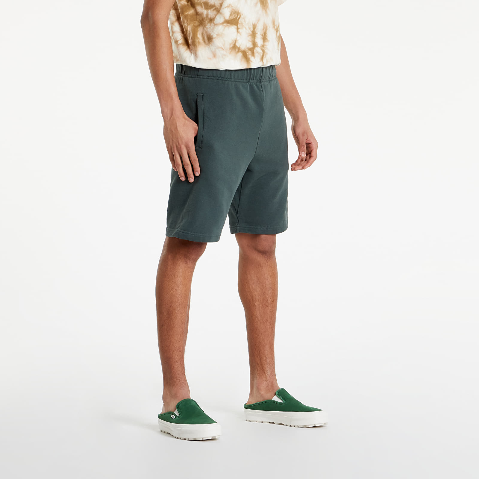 Rövidnadrágok Carhartt WIP Pocket Sweat Short Hemlock Green
