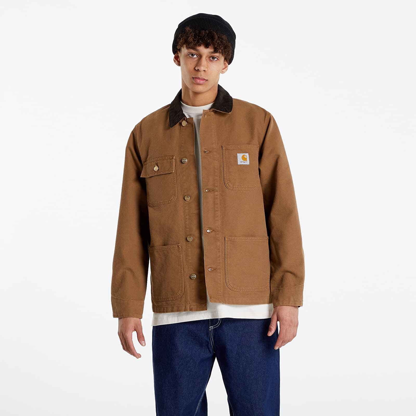 Jackets Carhartt WIP Michigan Coat Hamilton Brown/ Tobacco Rinsed
