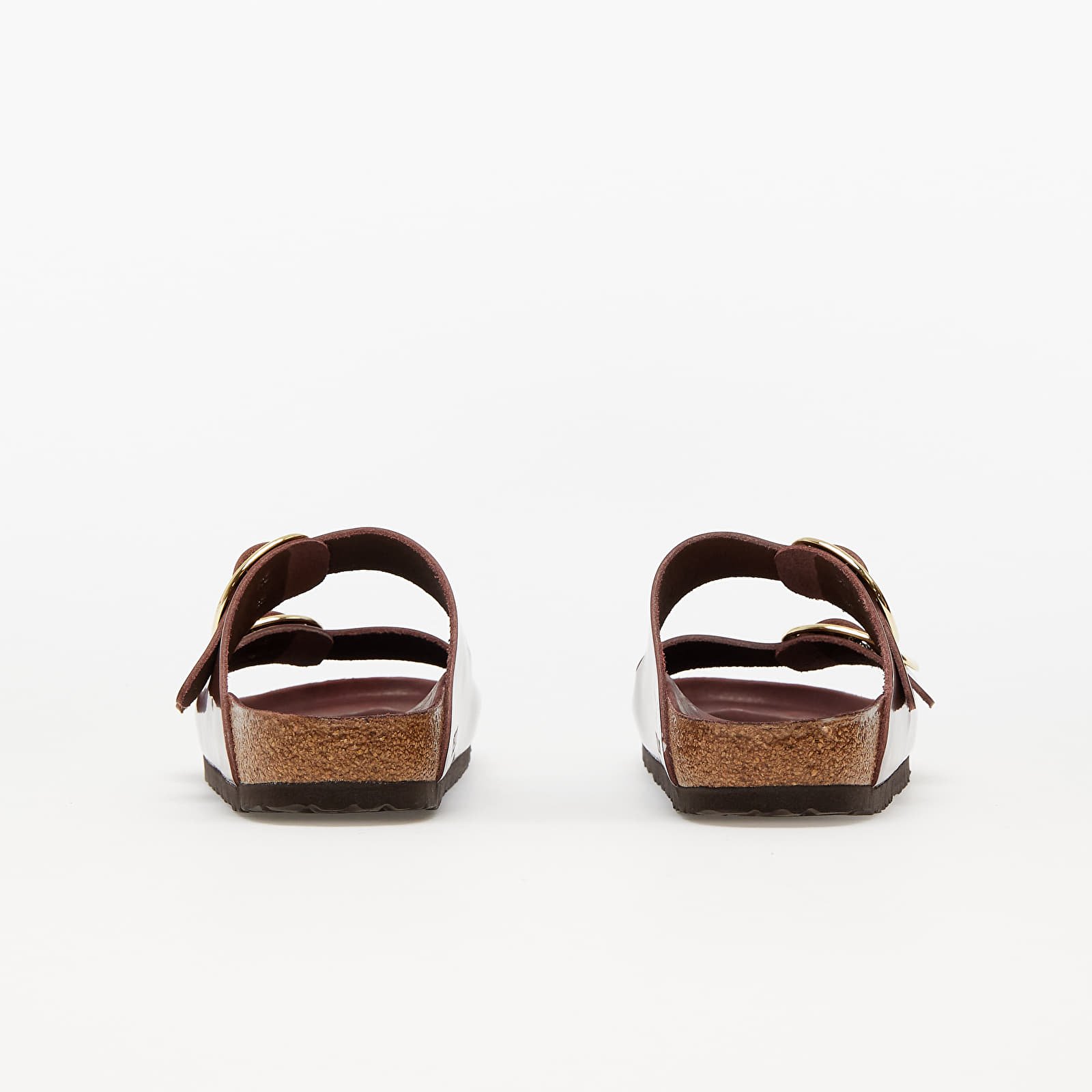 Női cipők Birkenstock Arizona Big Buckle High Shine Chocolate