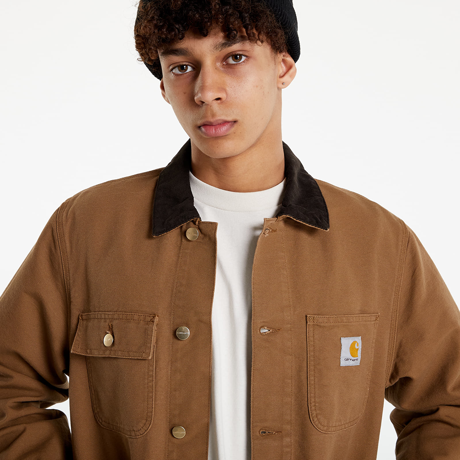 Jackets Carhartt WIP Michigan Coat Hamilton Brown/ Tobacco Rinsed